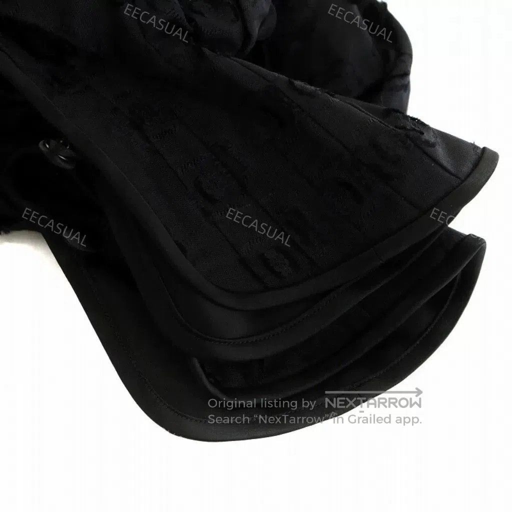 Other Black Jacquard Lantern Sleeve Shirt. Size M / US 6-8 / IT 42-44 - 5 Thumbnail