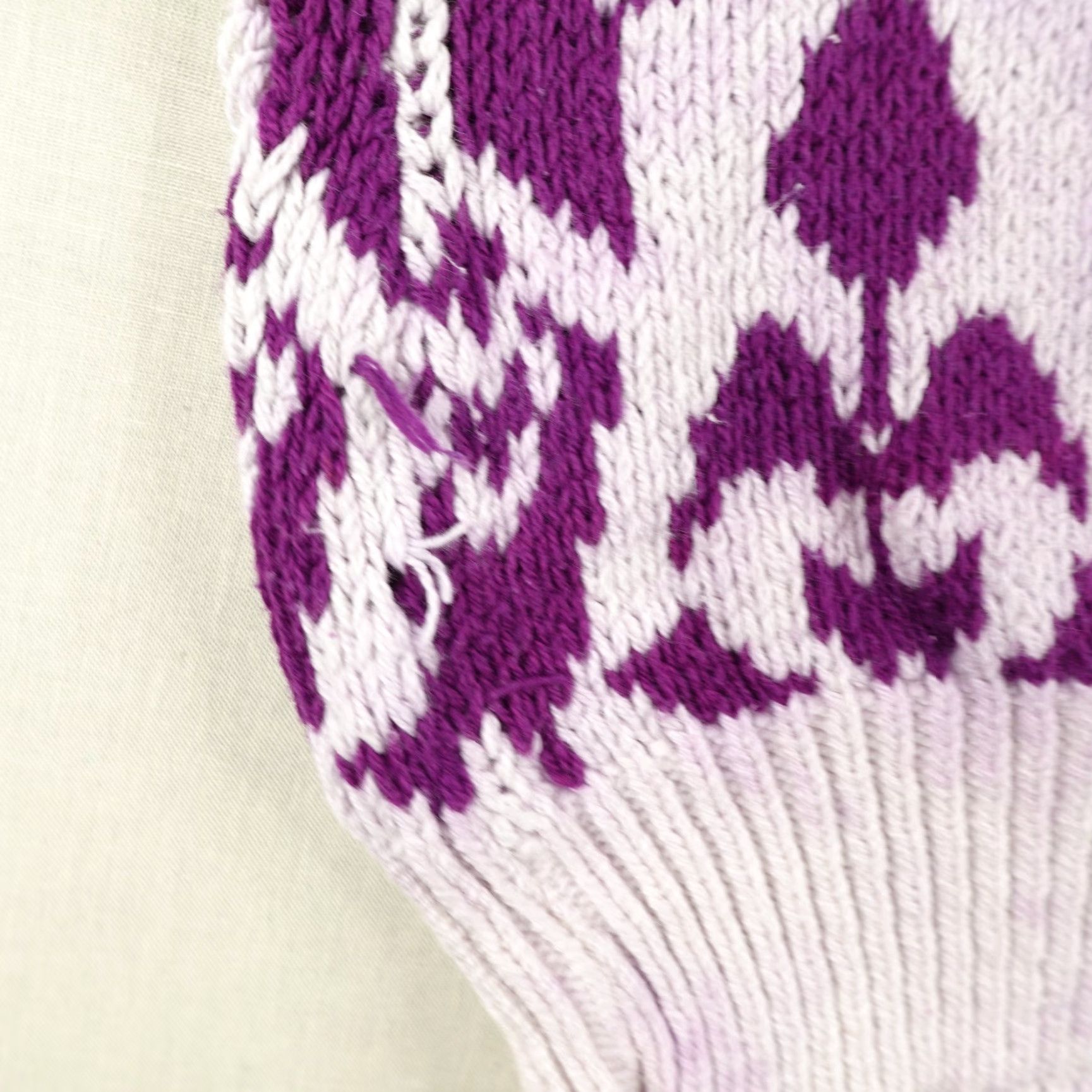 Eddie Bauer VINTAGE Eddie Bauer Sweater Large Purple Faire Isle Thick Chunky Fisherman Mens Size US L / EU 52-54 / 3 - 6 Thumbnail