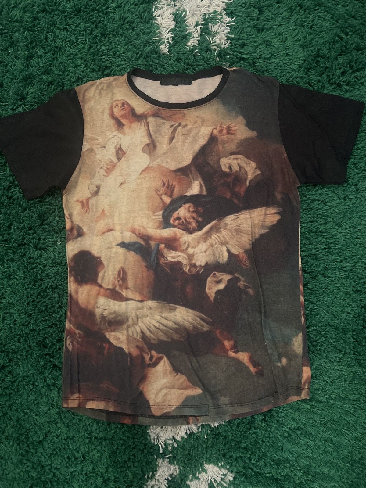 image of En Noir Wax Angles Tee Rob Garcia, Men's (Size Medium)