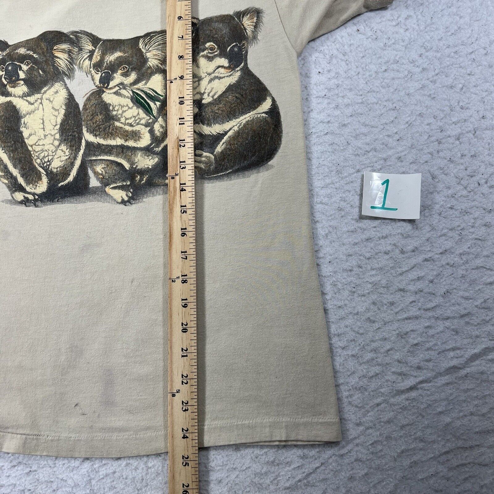 Vintage Vintage 1988 Lexington MetroZoo Koala Exhibit Graphic Tee Size US M / EU 48-50 / 2 - 9 Thumbnail