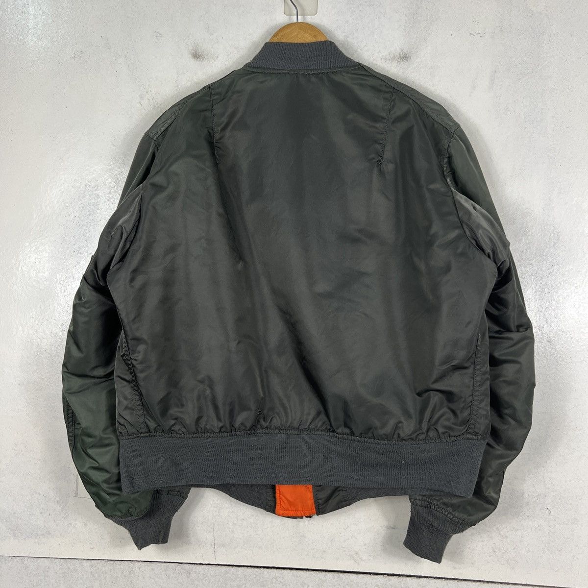 Alpha Industries 🔥 VINTAGE RIOT ALPHA MA 1 REVERSIBLE BOMBER JACKET Size US L / EU 52-54 / 3 - 10 Thumbnail