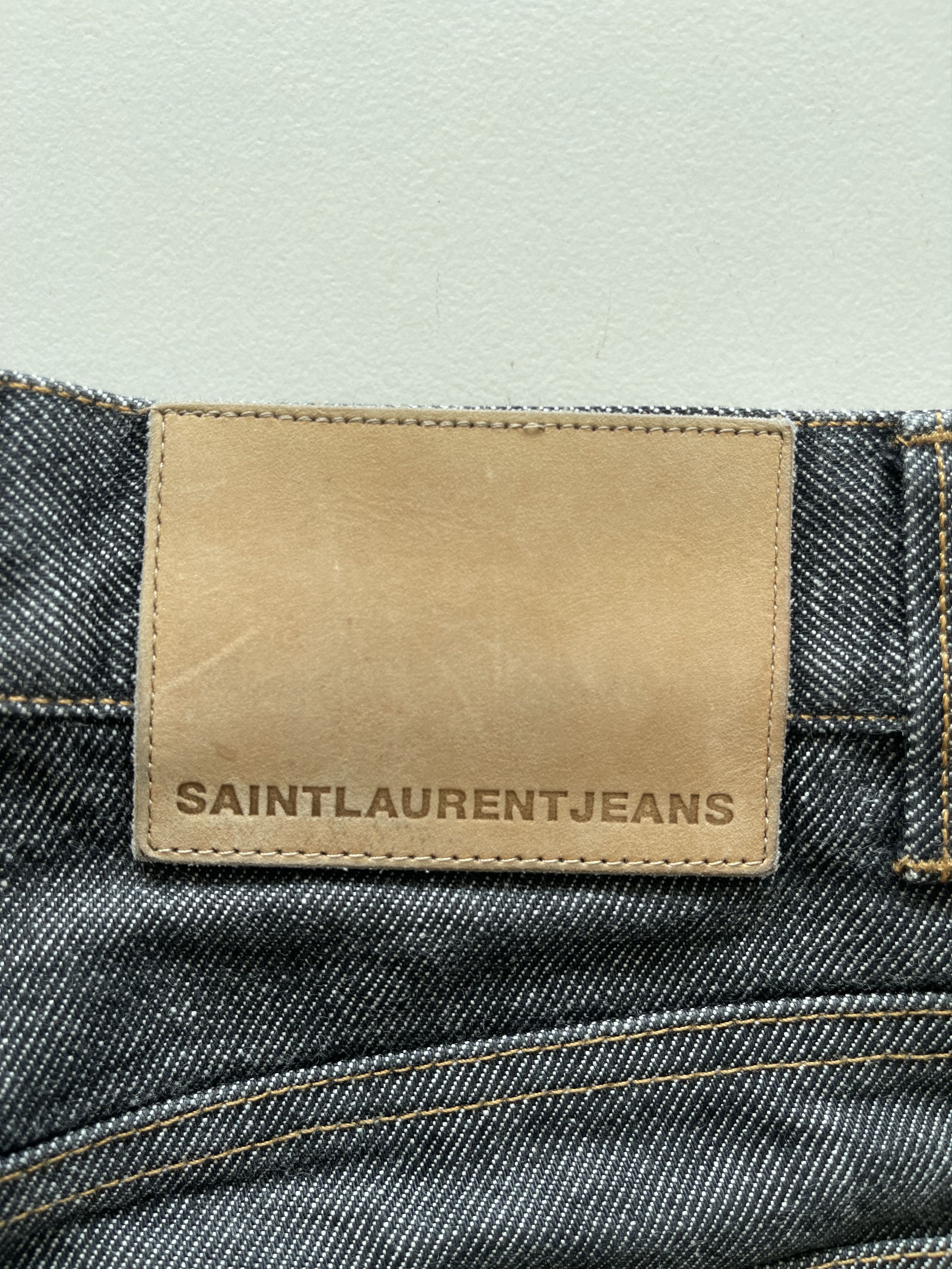 Saint Laurent Paris Vintage Saint Lauren Paris Jeans Size US 29 - 3 Thumbnail