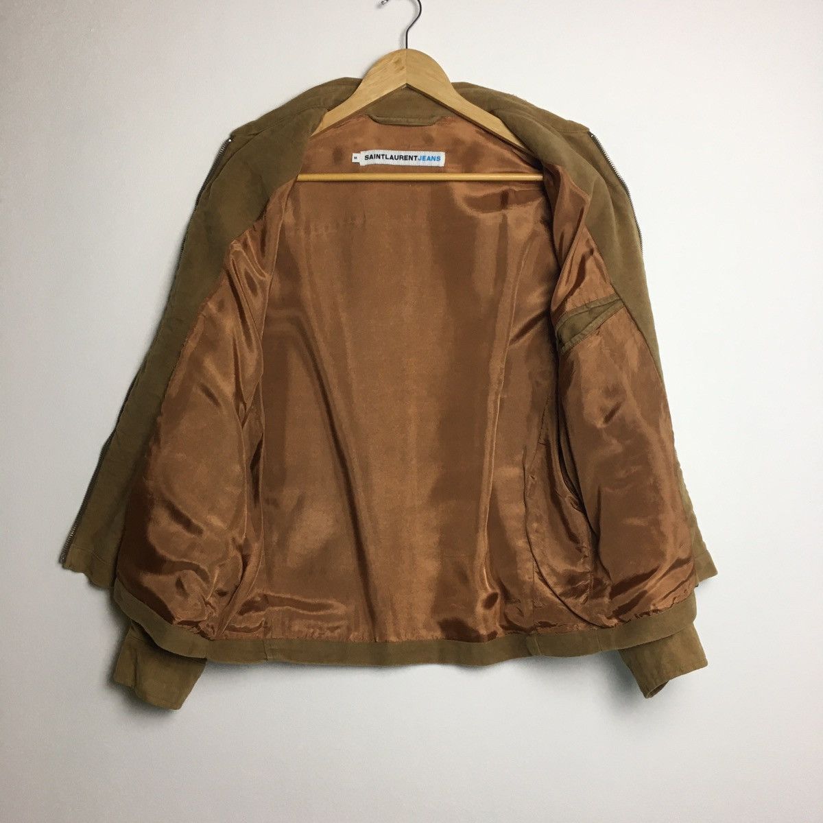Yves Saint Laurent SAINT LAURENT JEANS COACH JACKET Size US M / EU 48-50 / 2 - 7 Thumbnail