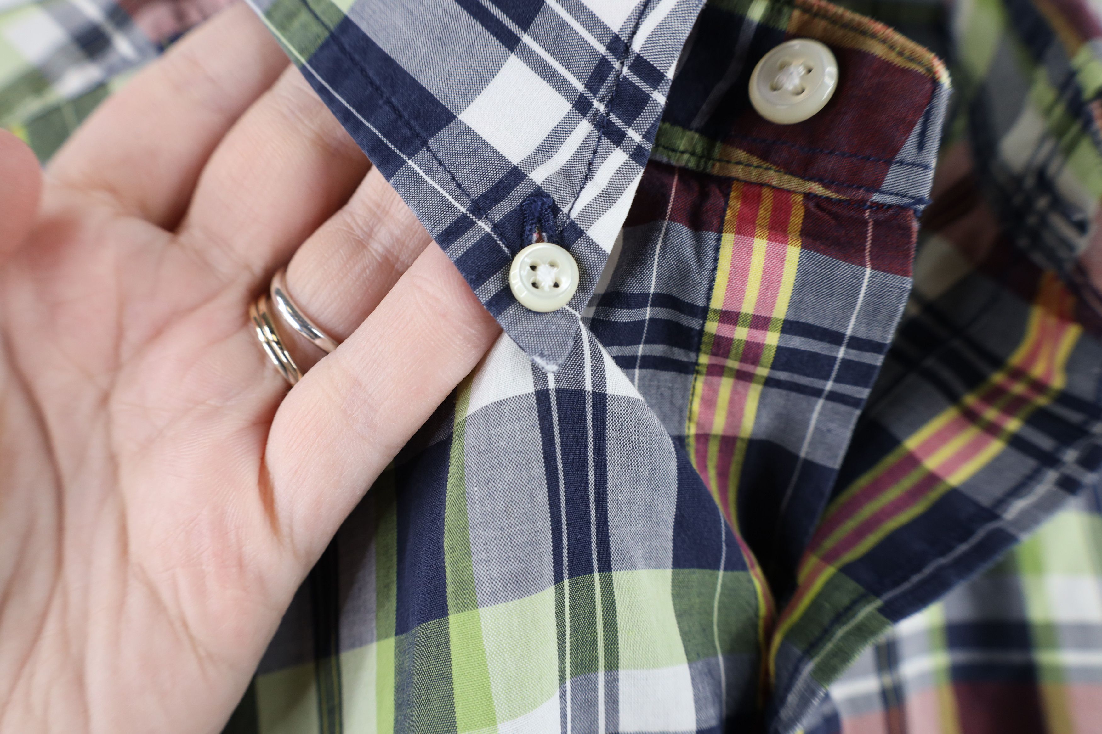 Ralph Lauren × Vintage Vintage 90s Ralph Lauren Plaid Collared Button Down Shirt Size US XL / EU 56 / 4 - 11 Thumbnail