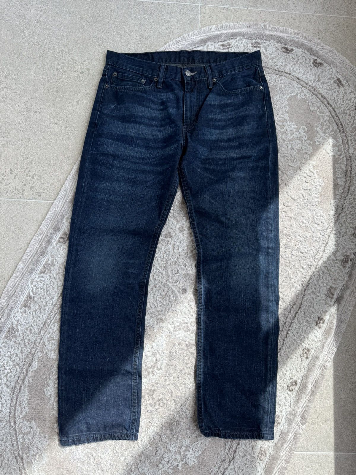 Levi's Levi's 511 Jeans – Dark Indigo Wash – W33 L34 Size US 34 / EU 50 - 2 Thumbnail