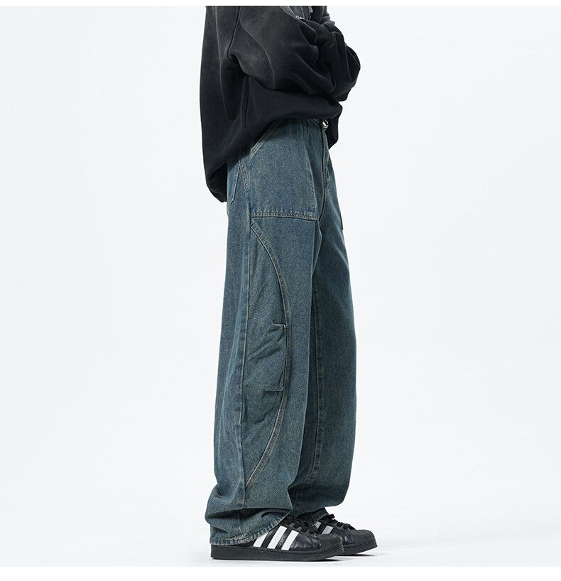 Vintage High Street Denim Pants Streetwear Size US 32 / EU 48 - 2 Thumbnail