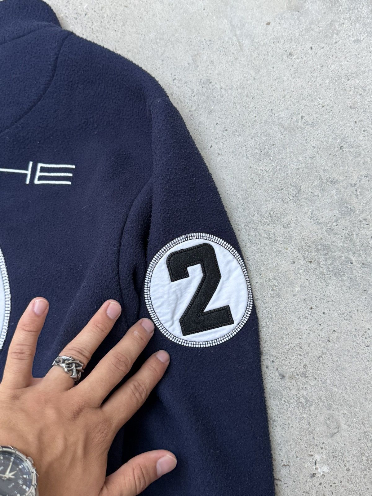 Porsche Design ARCHIVAL! Porsche Design Racing Fleece Jacket Size US M / EU 48-50 / 2 - 8 Thumbnail