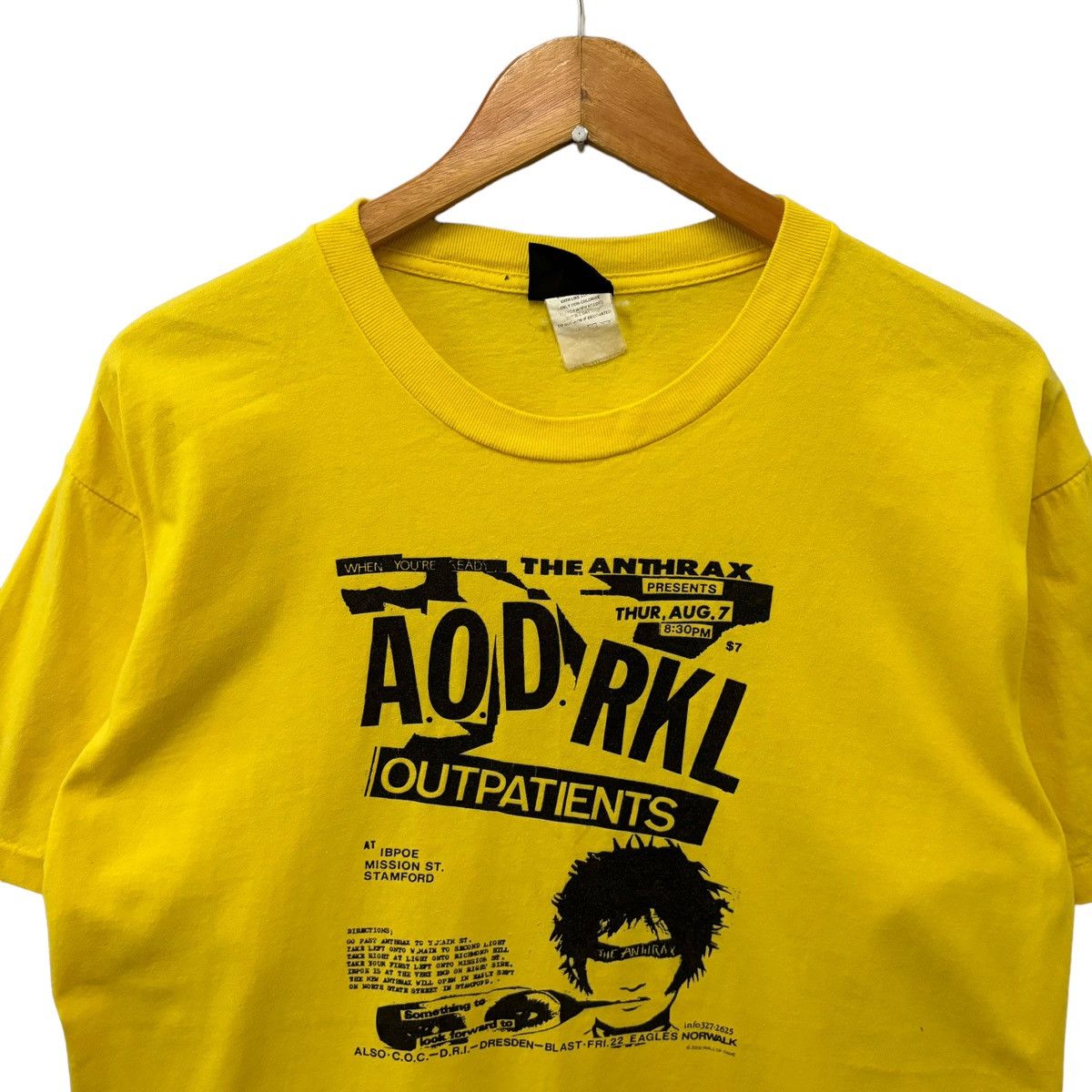 Band Tees × Vintage Vintage THE ANTHRAX Band Tees Parody Sex Pistol Size US L / EU 52-54 / 3 - 4 Thumbnail