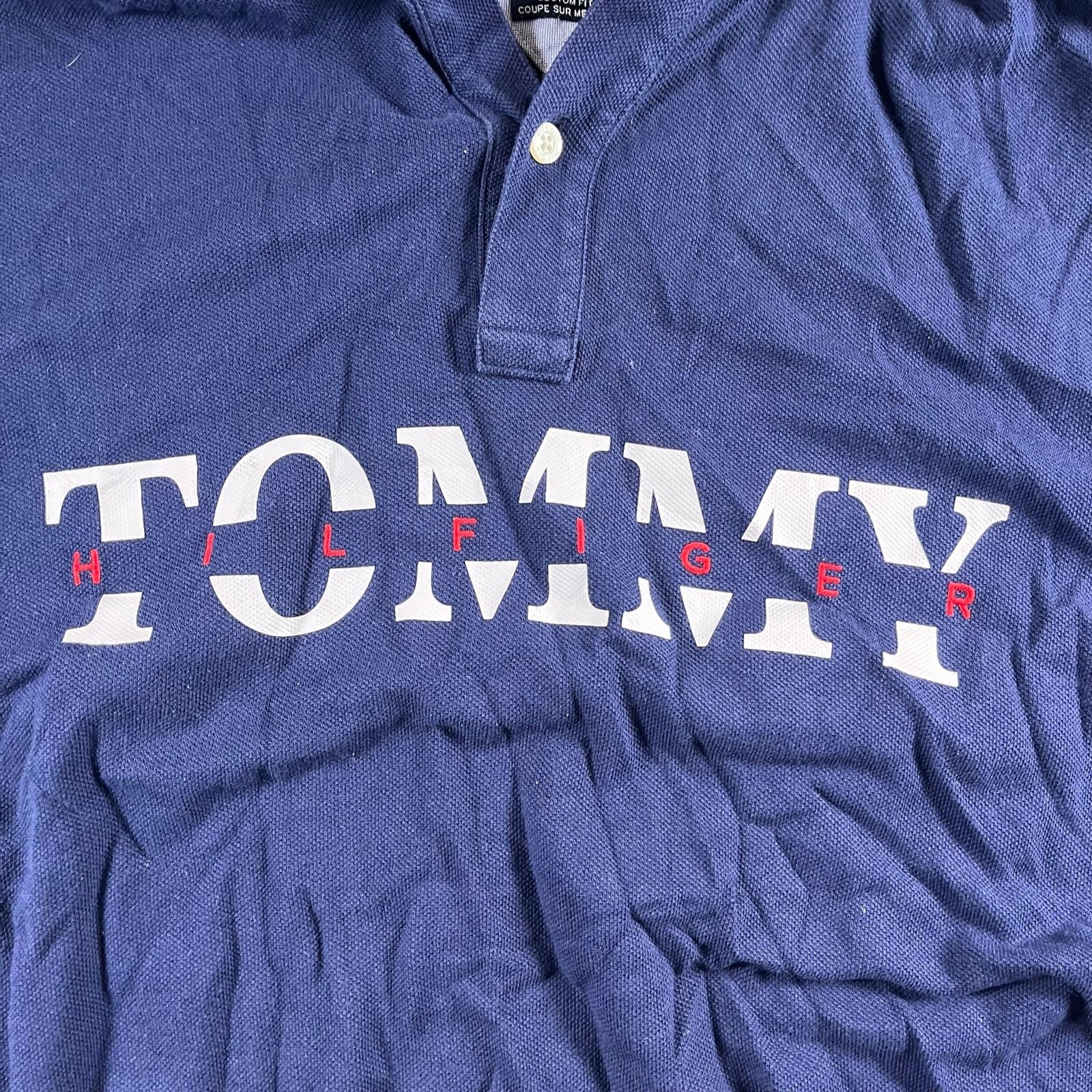 Tommy Hilfiger Vintage Y2K, Tommy Hilfiger collared shirt Size US XL / EU 56 / 4 - 3 Thumbnail