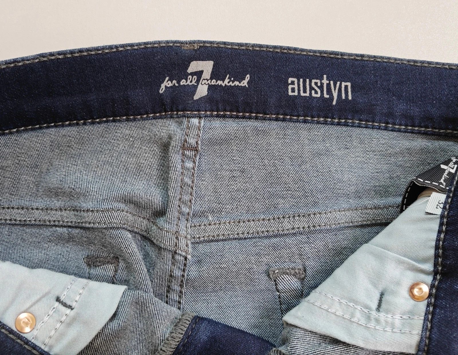 7 For All Mankind 7 For All ManKind AUSTYN Tonal Rinse JEANS T / 6023 Size US 32 / EU 48 - 7 Thumbnail