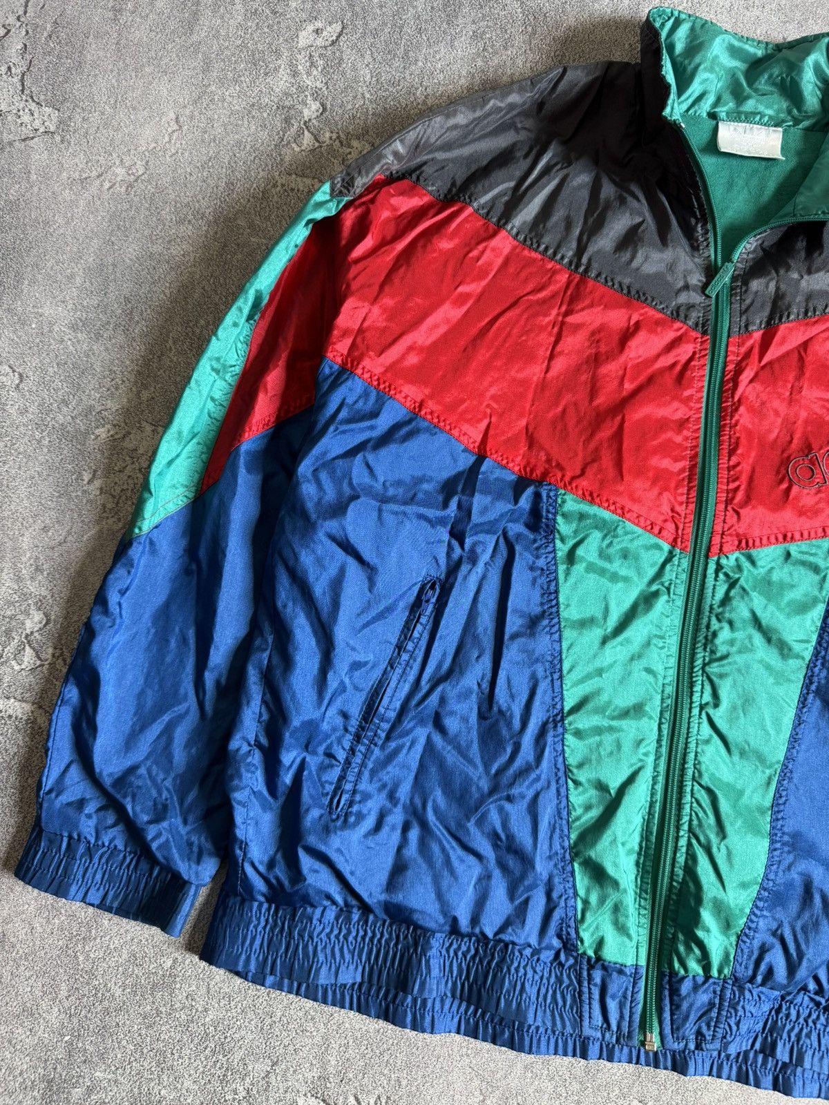 Adidas × Vintage Adidas M/L zip track light Olympian jacket retro vintage 90s Size US L / EU 52-54 / 3 - 6 Thumbnail