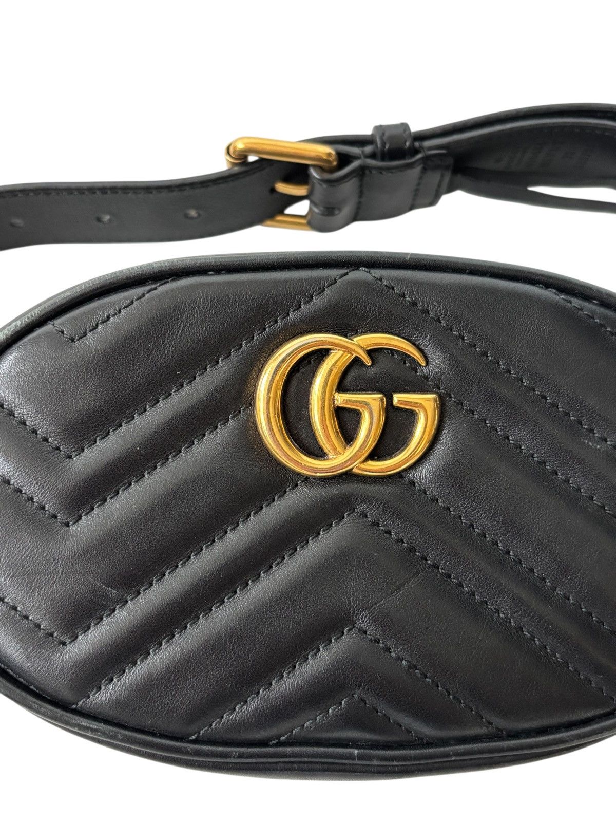 Gucci Gucci GG Marmot leather waist bag Size ONE SIZE - 4 Thumbnail