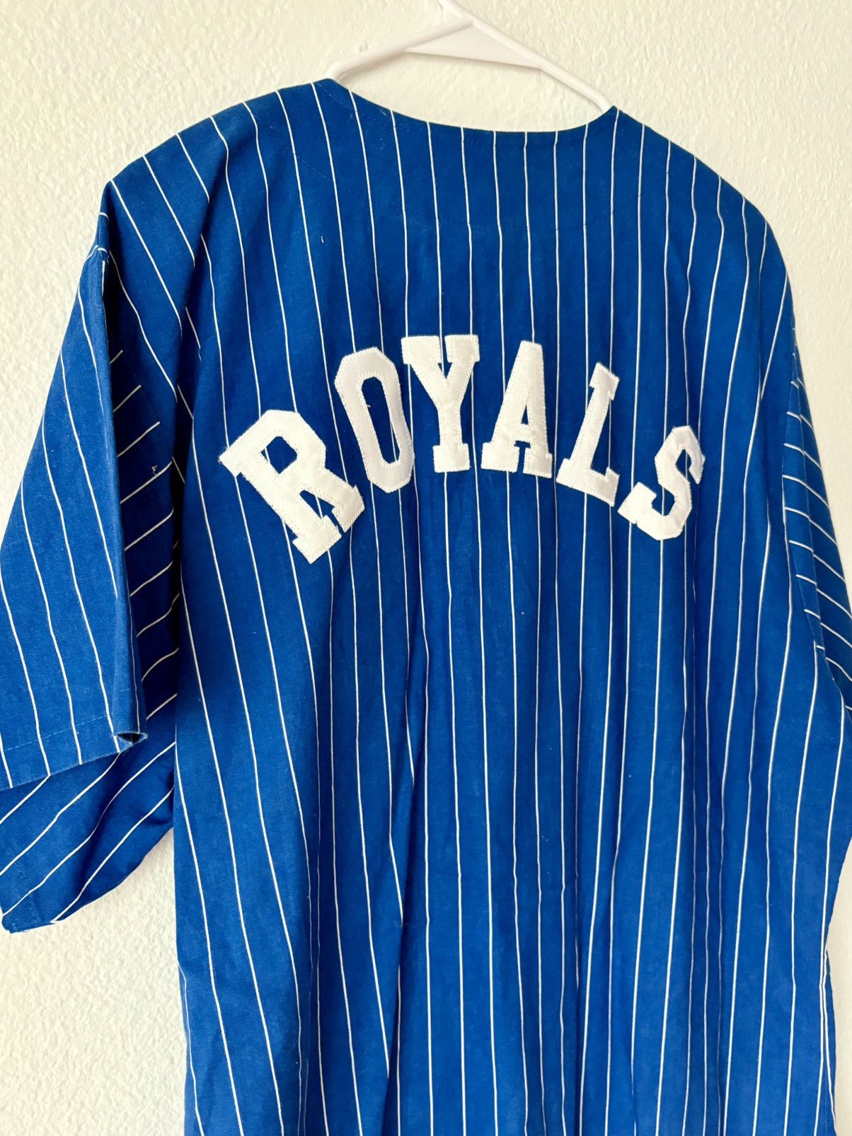 Chalk Line VTG 1980s Chalk Line Kansas City Royals Blue Pinstripe xl Size US XL / EU 56 / 4 - 2 Thumbnail