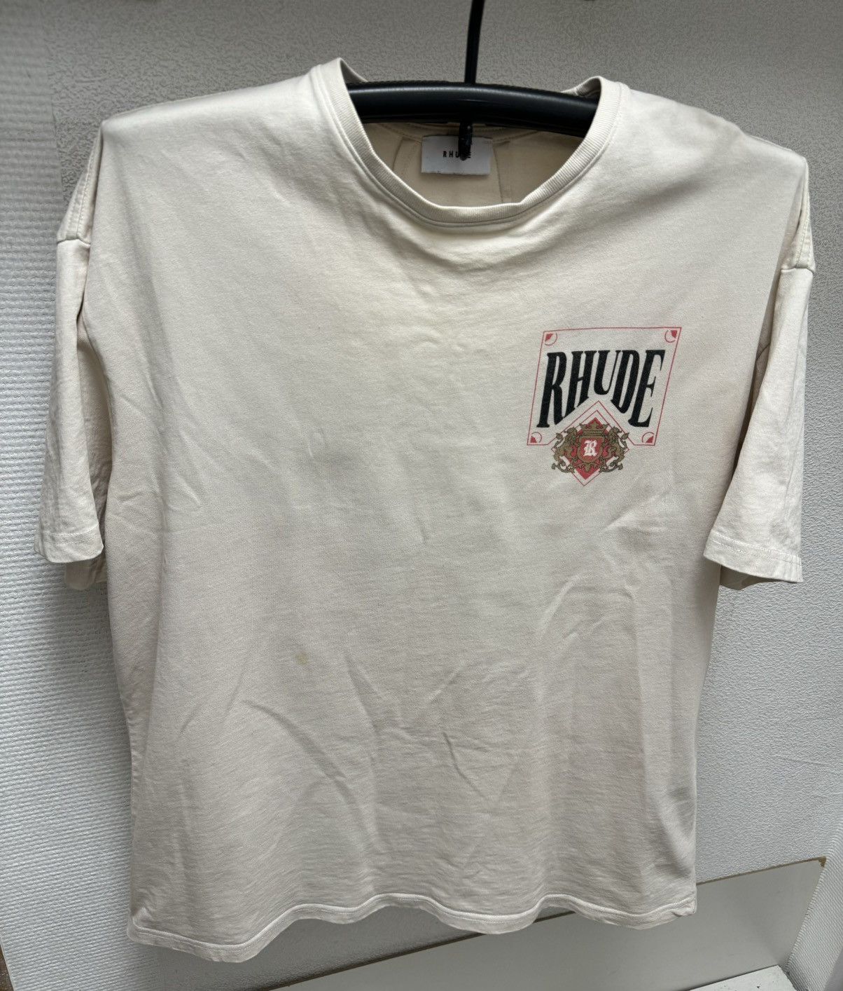 Rhude Rhude big logo t-shirt Xl sz made in usa MADEINUSA Size US XL / EU 56 / 4 - 2 Thumbnail