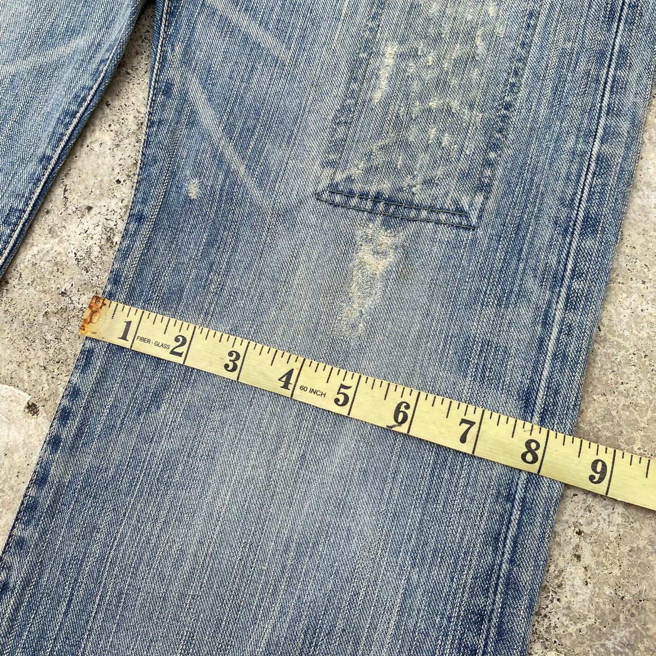 Edwin Vintage Exclusive Model XU Edwin Patchwork Denim Size US 31 - 5 Thumbnail