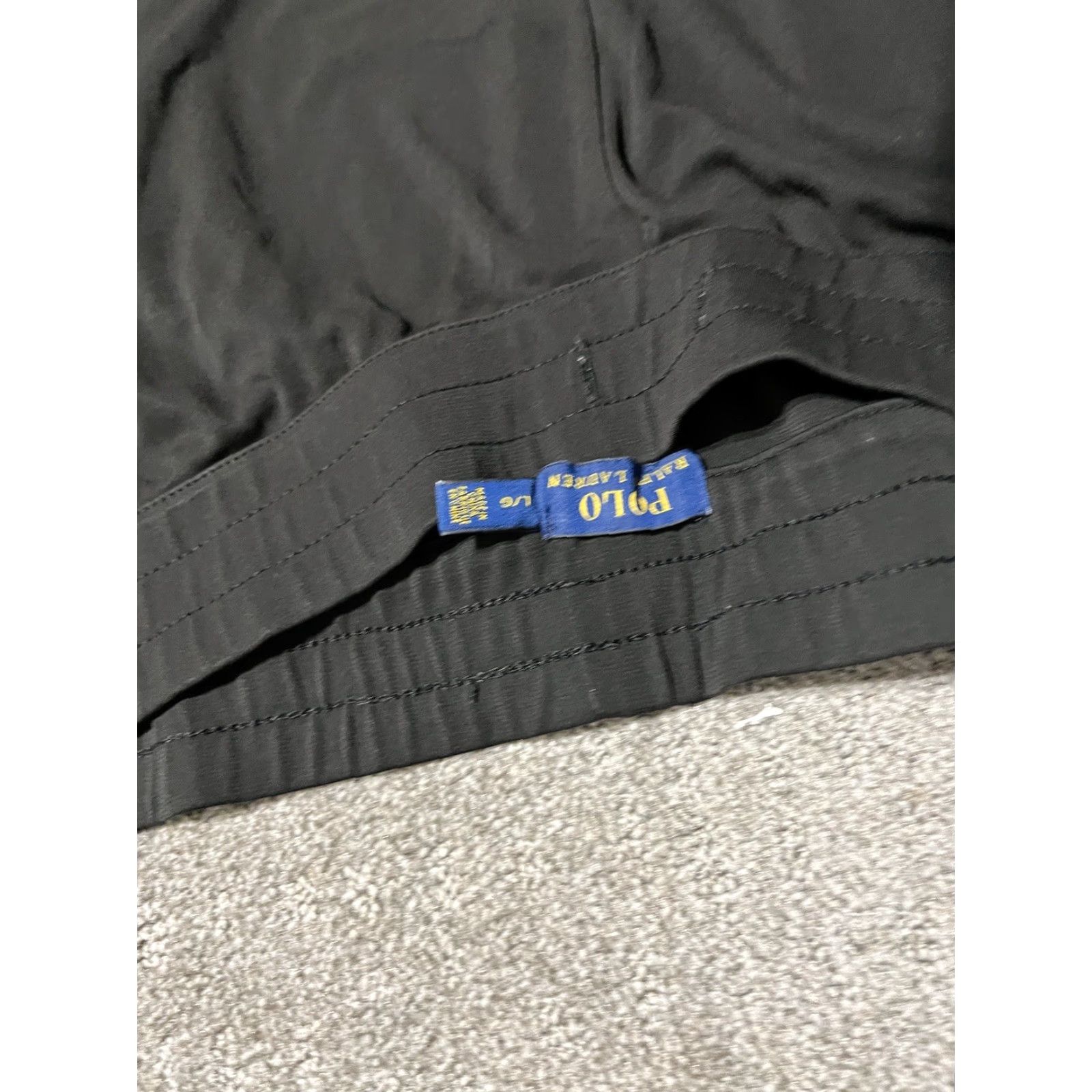 Polo Ralph Lauren Polo Ralph Lauren Women’s Sweatpants Joggers Black Nylon Sz L Sport No Drawstring Pants Adults Womens Size 36" / US 14 / IT 50 - 5 Thumbnail