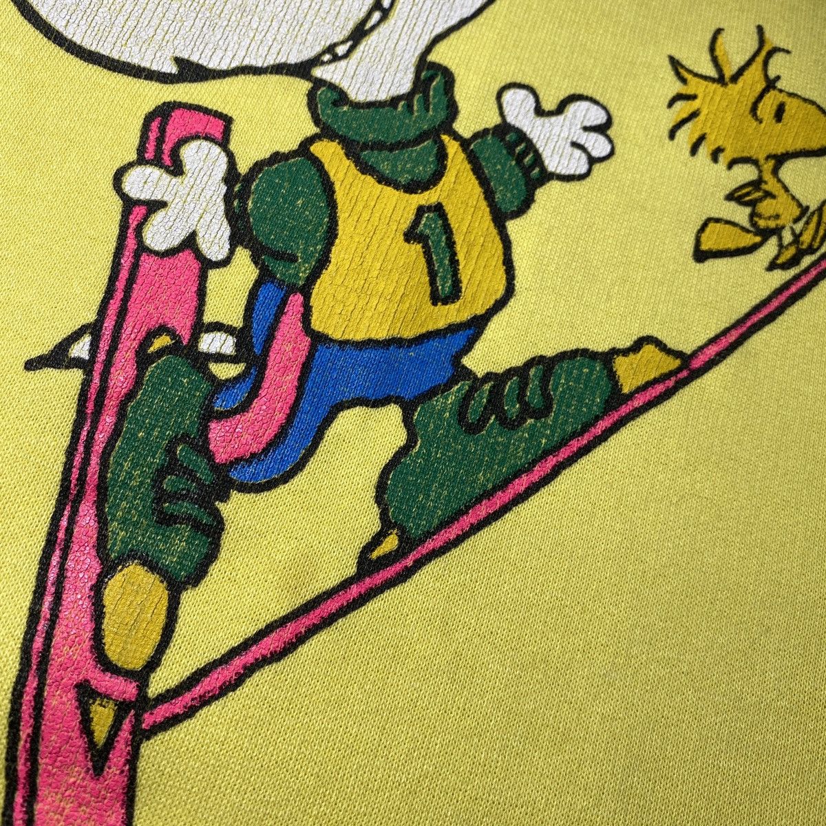 RARE 🔥Vintage 60s Snoopy Mayo Spruce Sweatshirt Lucy Peanuts