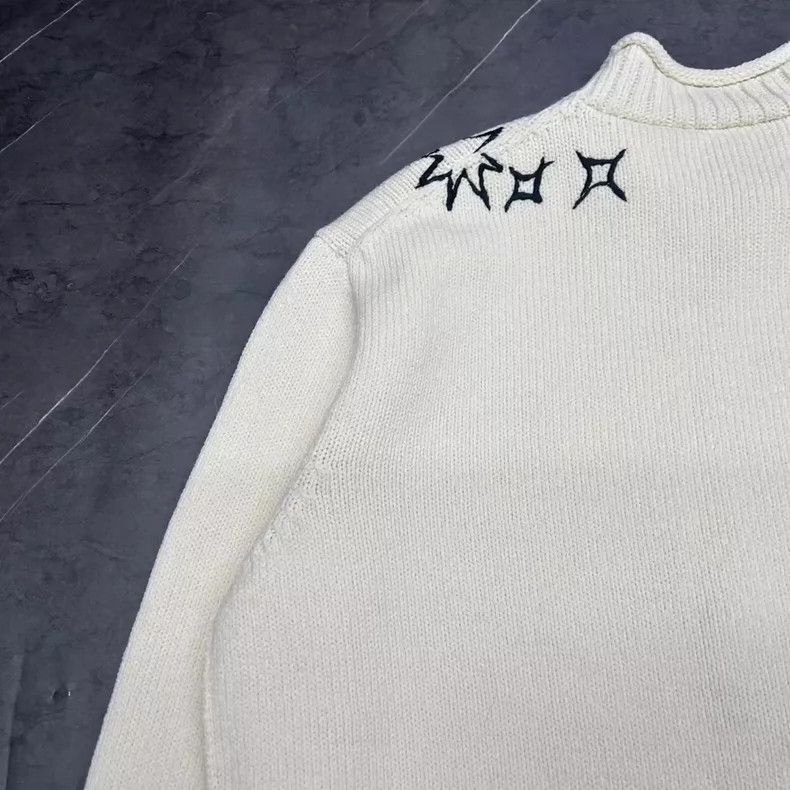 Dior Dior Embroidered Starry Knit Sweater XXL-2505 Size US XXL / EU 58 / 5 - 8 Thumbnail