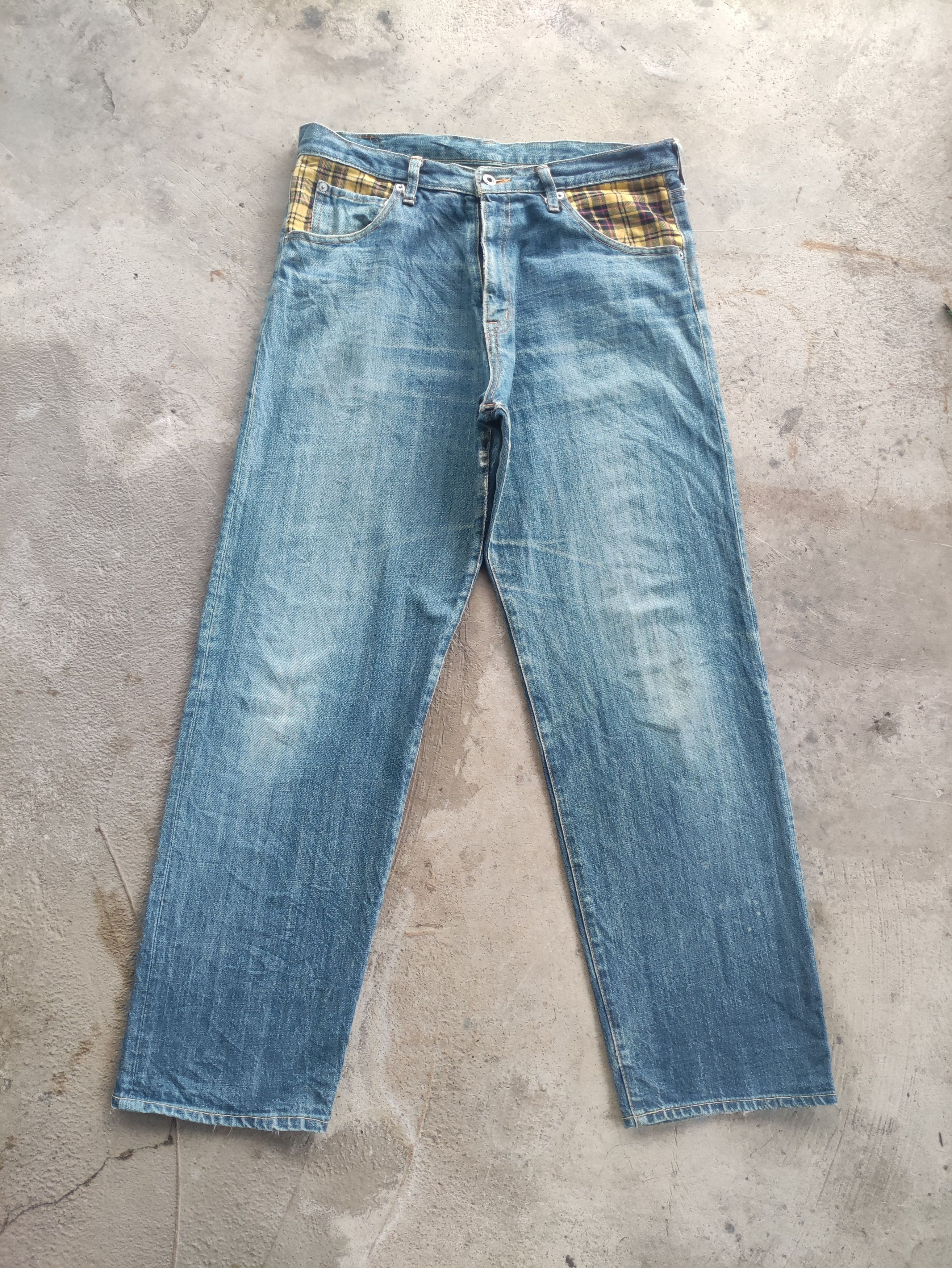 Venus Vintage Venus Japan Baggy Denim Faded Jean W34 Size US 34 / EU 50 - 1 Thumbnail