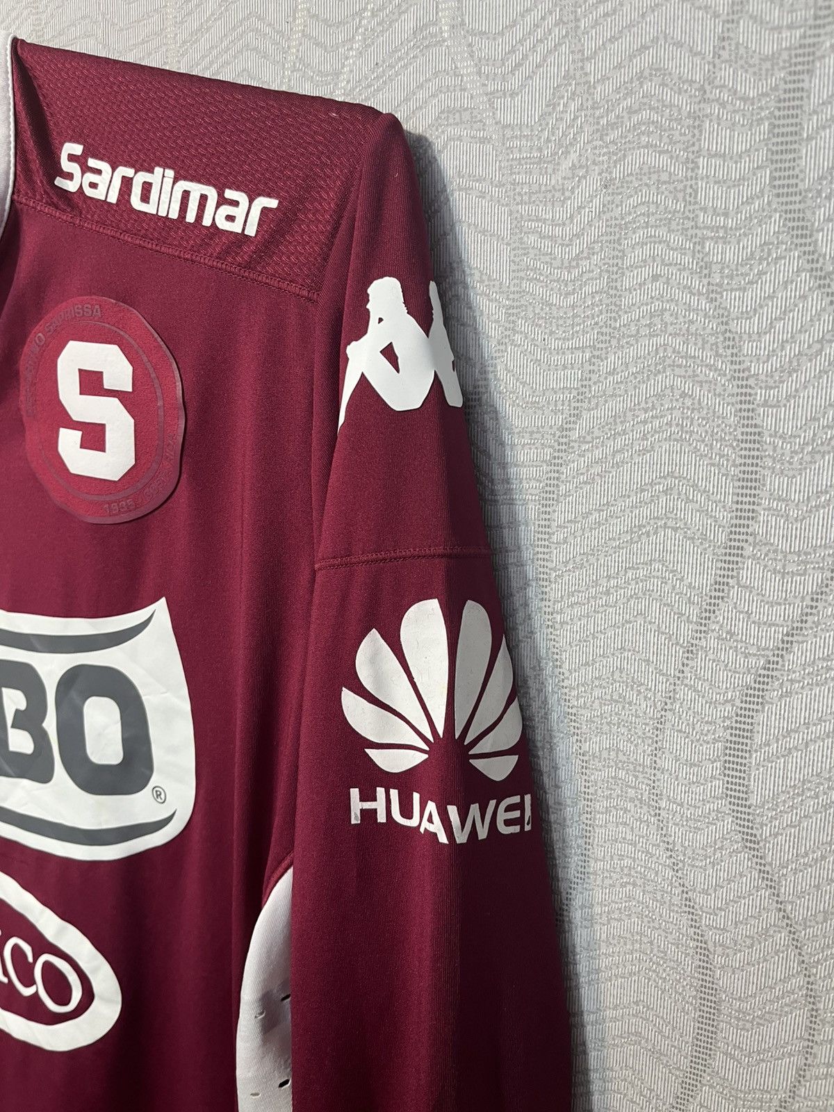Kappa Deportivo Saparissa 2015/2016 Home Soccer Football Jersey Size US L / EU 52-54 / 3 - 4 Thumbnail