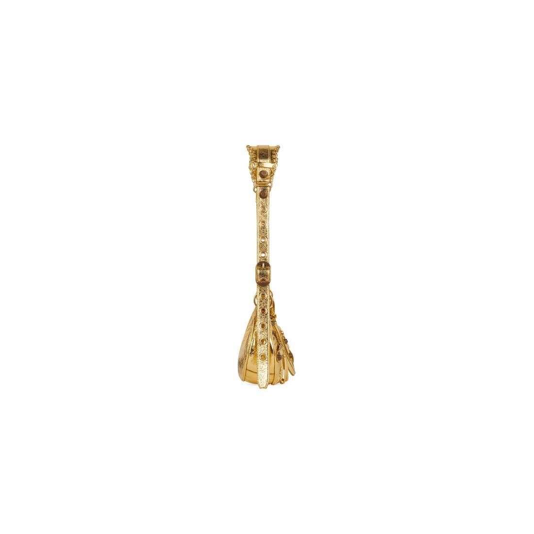 Balenciaga o1w1db10725 Size: OS / Le Cagole XS Shoulder Bag Gold Size ONE SIZE - 4 Thumbnail