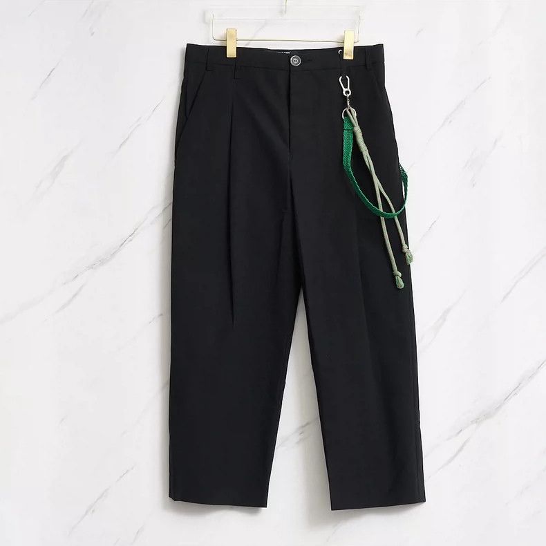 Song For The Mute Song For The Mute Chain-trimmed suit pants Size 50R - 1 Thumbnail