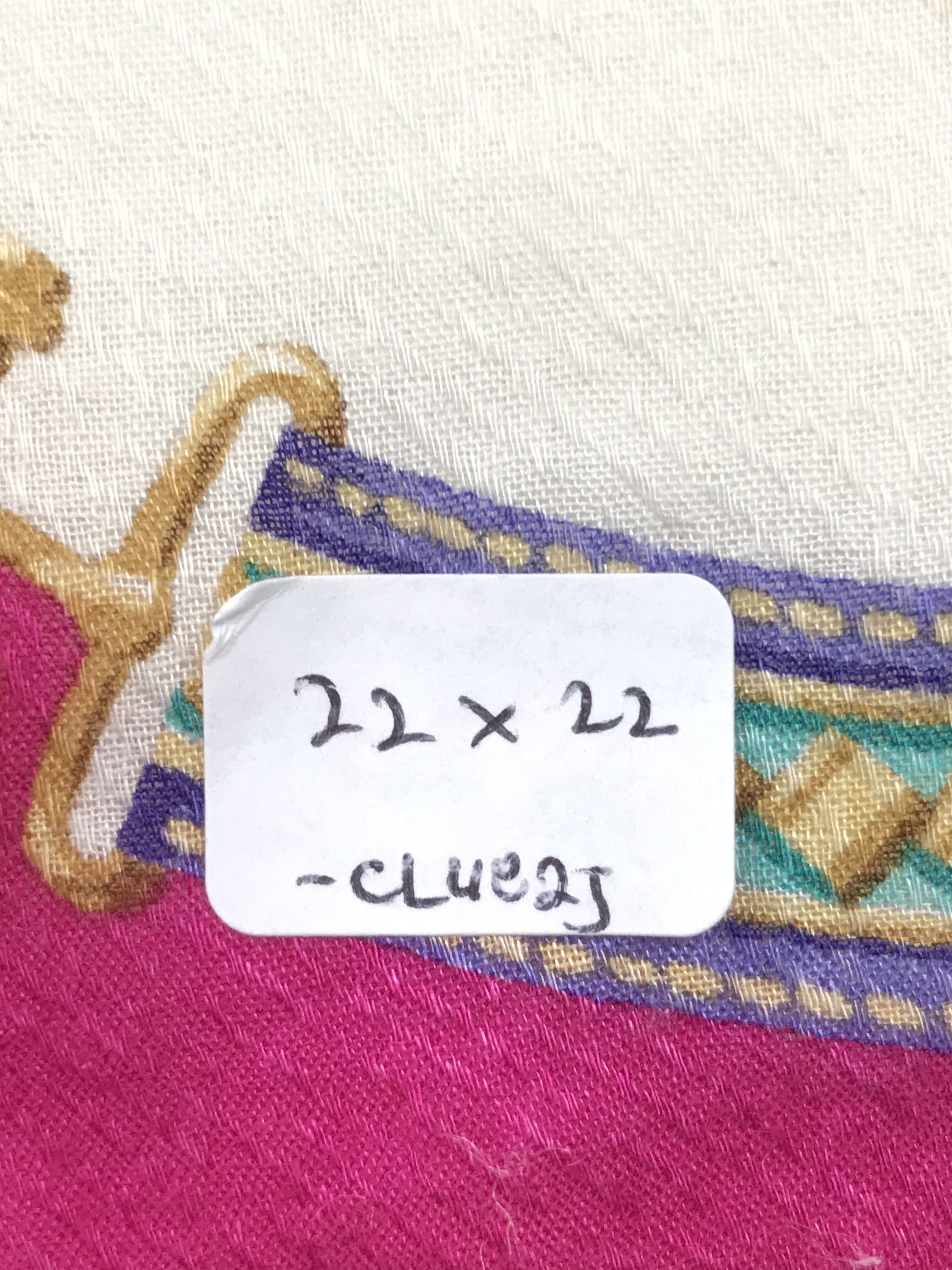 Celine × Vintage Vintage Celine Bandana Neckerchief Handkerchief Size ONE SIZE - 5 Thumbnail