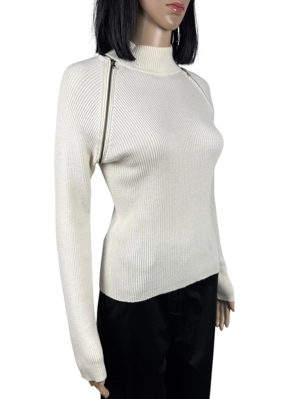 Dolce & Gabbana Dolce & Gabbana Vintage Ribbed Knit Jumper Viscose Wool Size M / US 6-8 / IT 42-44 - 6 Thumbnail
