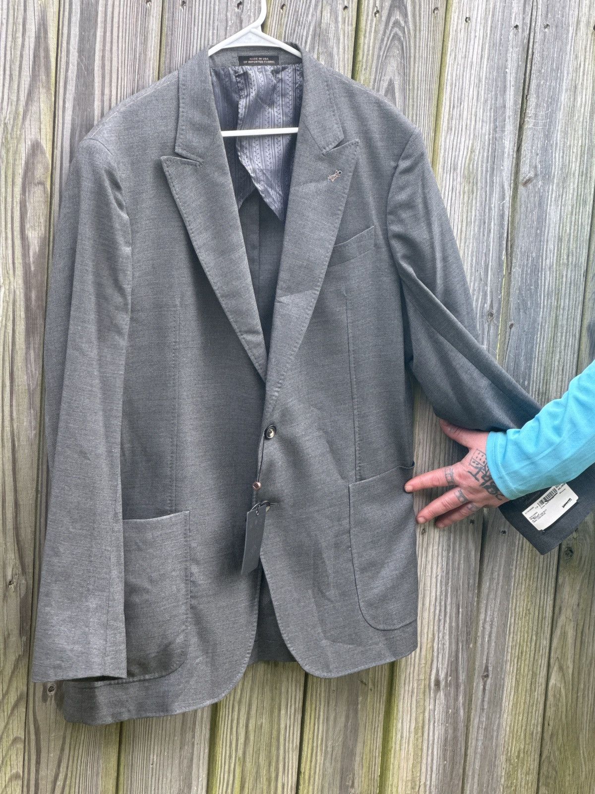 Joseph Abboud Joseph Abboud 100% Cashmere America Bespoke Blazer Size 44L - 1 Thumbnail