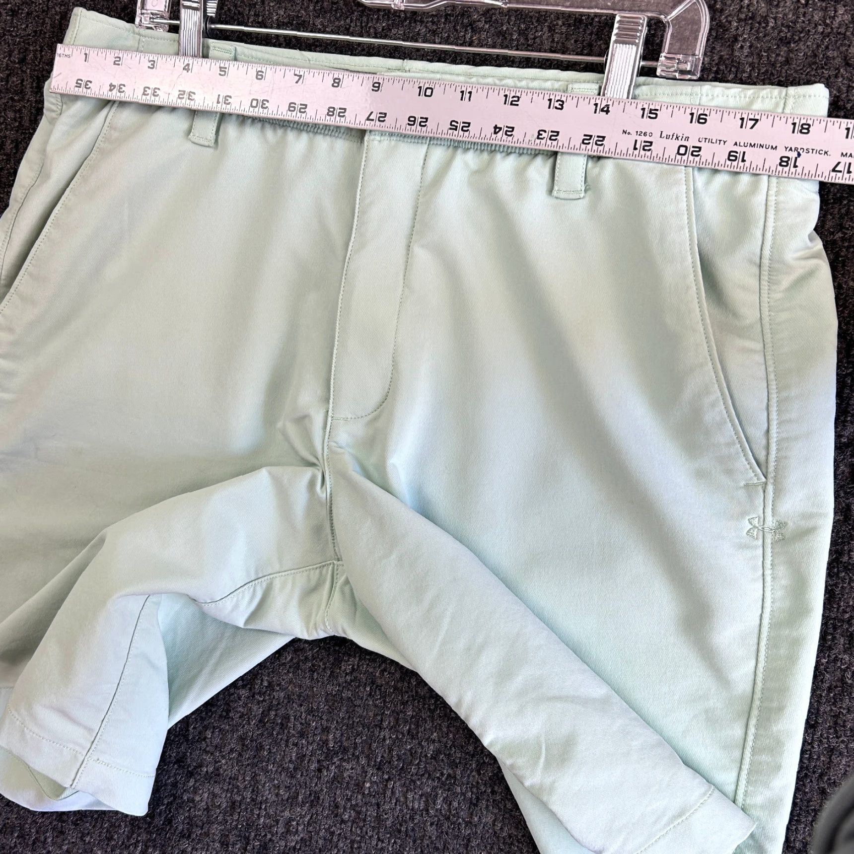 Under Armour Under Armour Mens HeatGear Shorts Loose Golf Mint Tiffany Blue 38 Athleisure Size US 38 / EU 54 - 7 Thumbnail