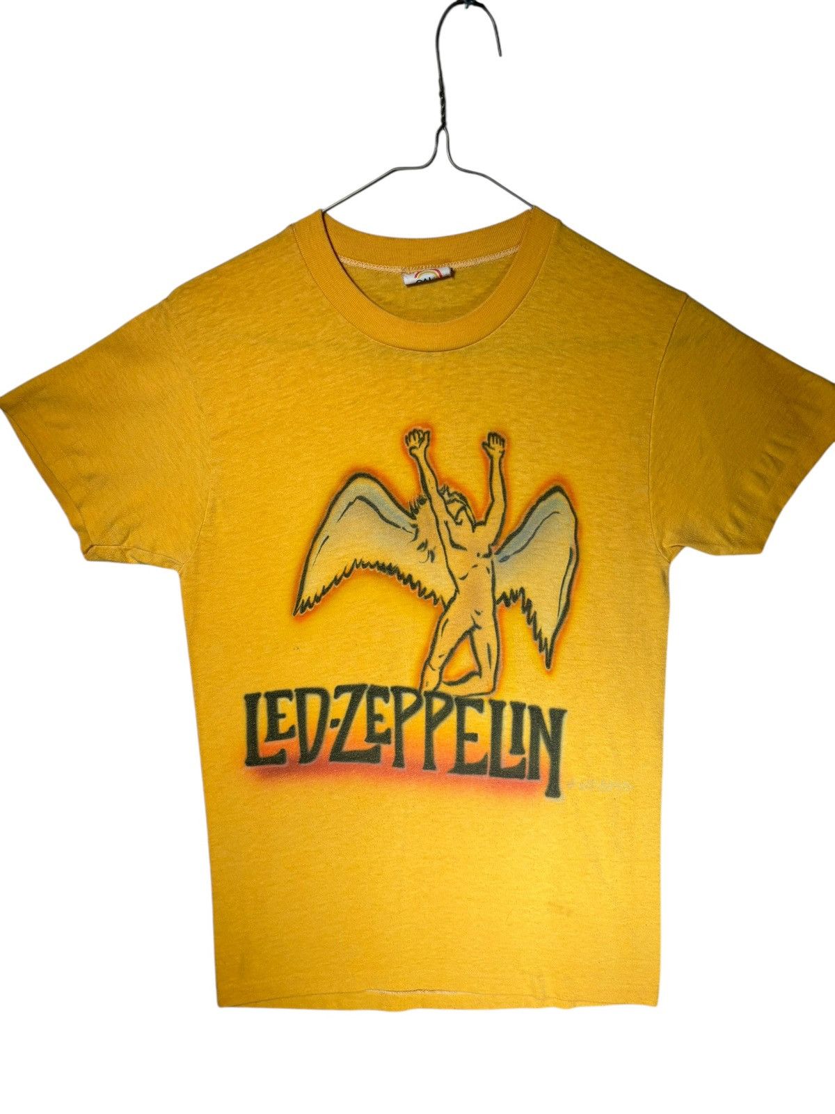 Band Tees 1980s Led Zepplin Single Stich tshirt Size US M / EU 48-50 / 2 - 1 Thumbnail
