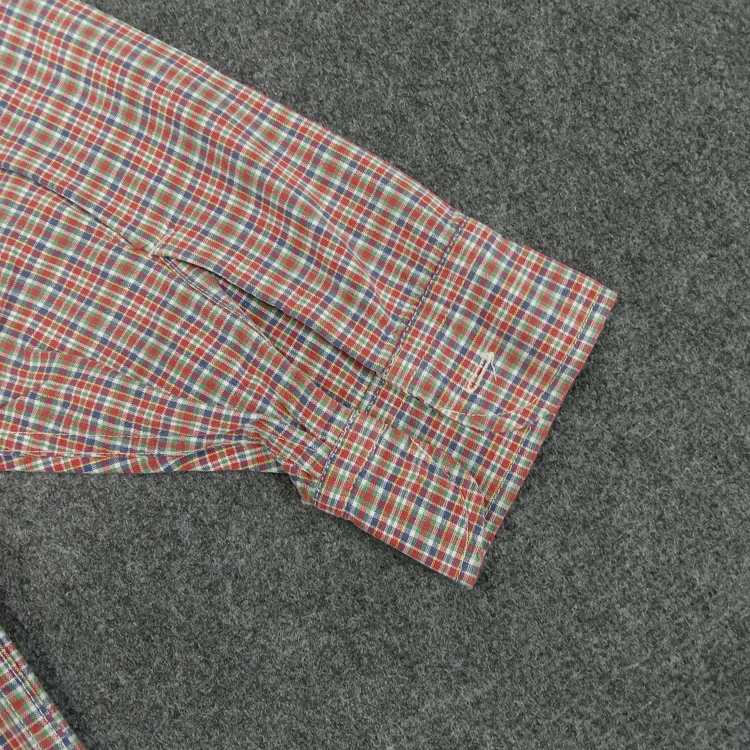 Japanese Brand × Sugar Cane × Vintage Sugar Cane Japanese Brand Flannel Work Shirt Button Up Size US L / EU 52-54 / 3 - 5 Thumbnail