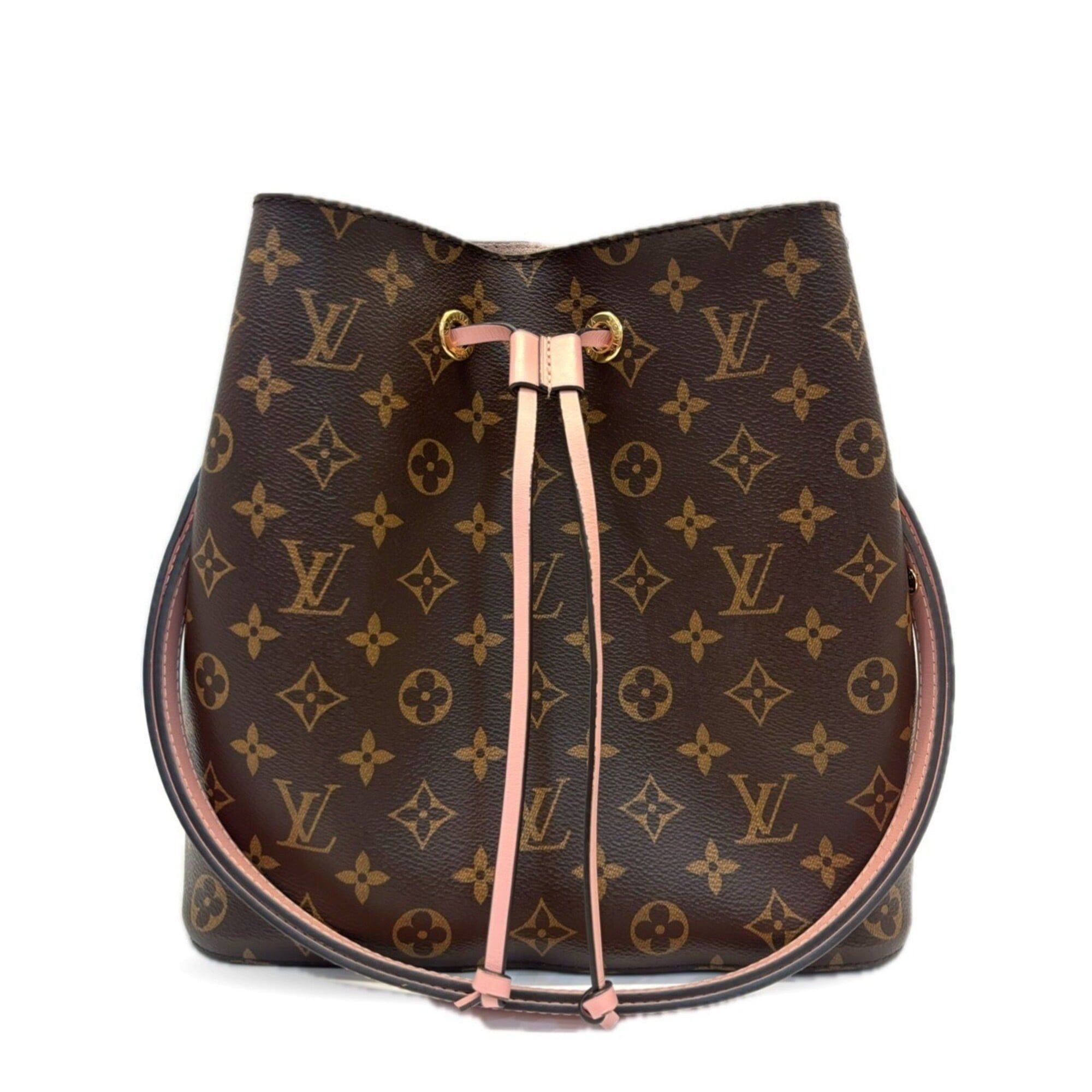 Louis Vuitton Louis Vuitton NeoNoe MM Monogram Rose Poudre Pink Shoulder Bag for Women M44022 LOUIS VUITTON Size ONE SIZE - 1 Thumbnail