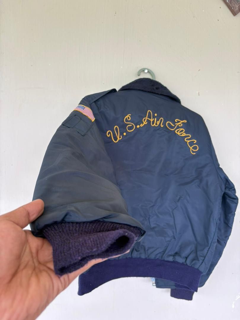 Vintage Vintage 90 MA-1 Flight Jacket USAF Tactical Air Command Size US XS / EU 42 / 0 - 8 Thumbnail