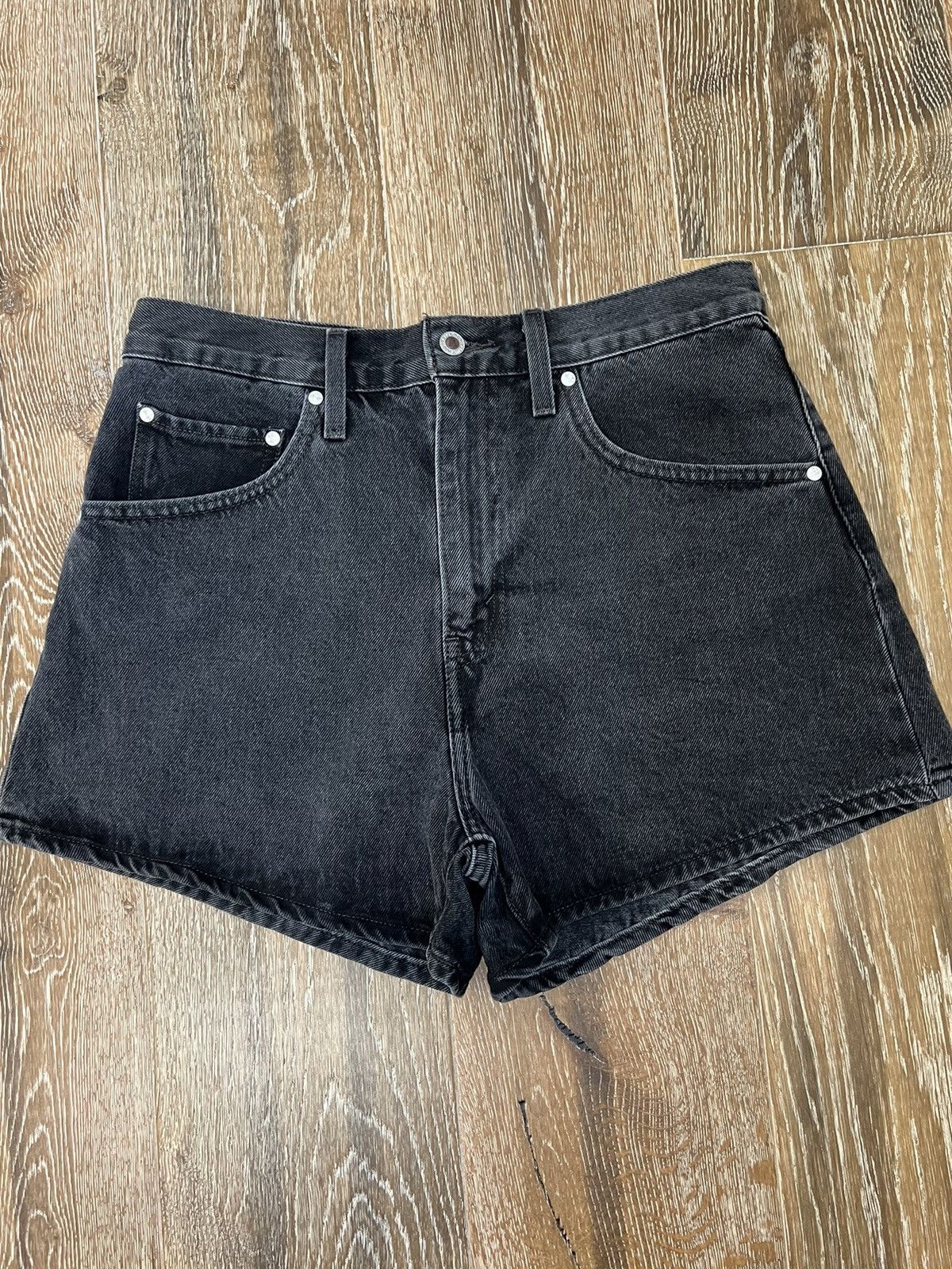 Levi's Womens levis silver tab mom denim shorts Size 30" / US 8 / IT 44 - 1 Thumbnail