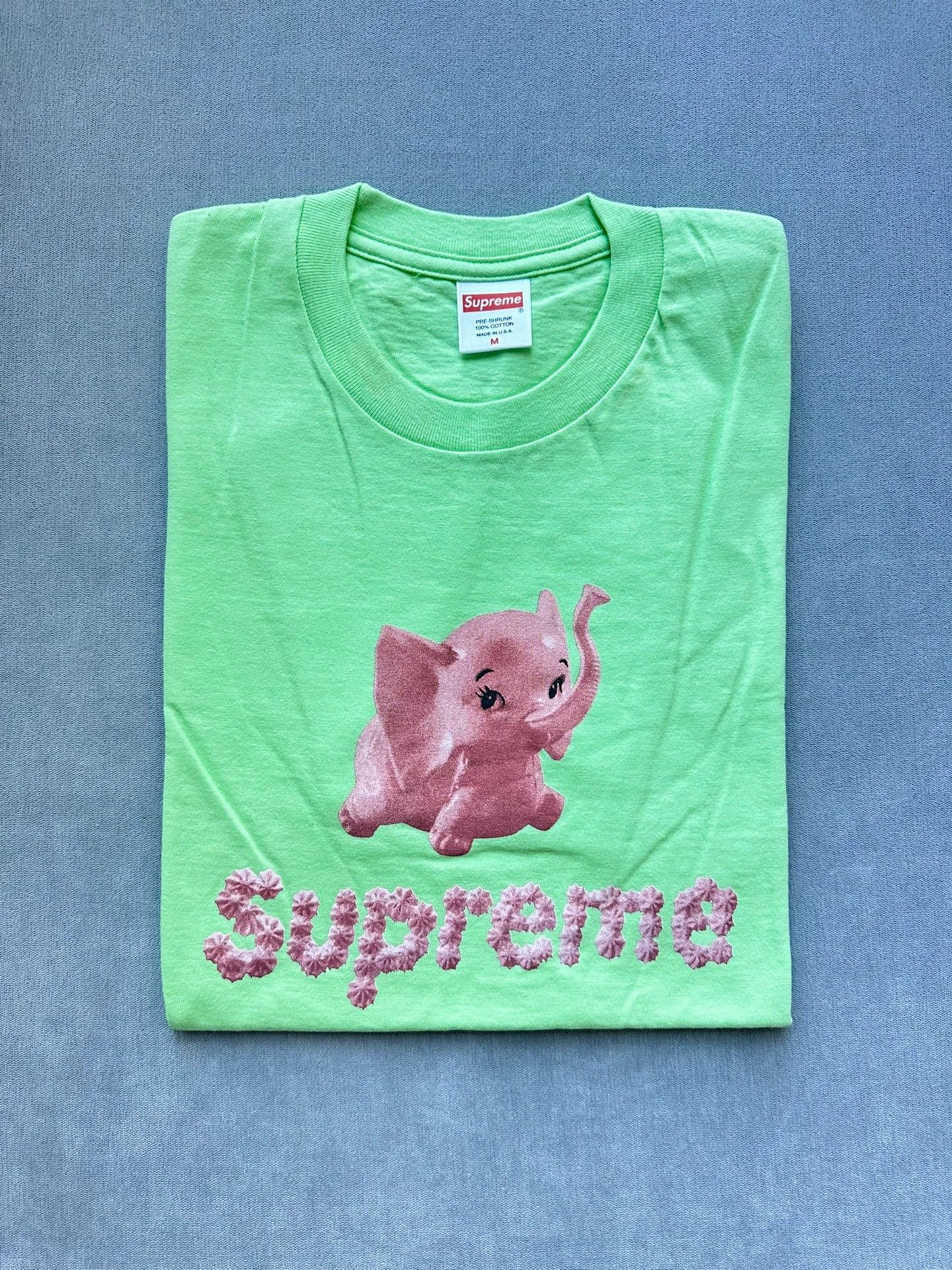 Supreme Supreme Elephant SS Tee M Minor Storage Wear Size US M / EU 48-50 / 2 - 1 Thumbnail