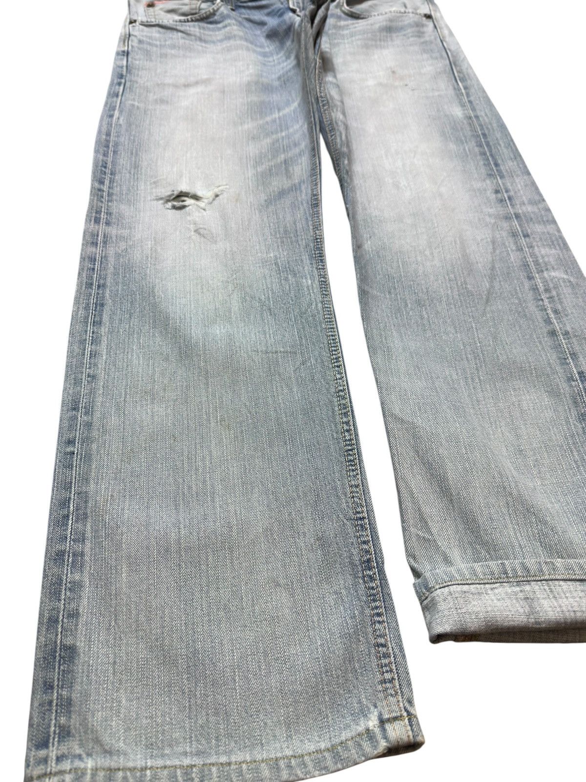 Edwin Vintage Edwin 503V Selvedge Faded Distressed Denim Size US 36 / EU 52 - 5 Thumbnail