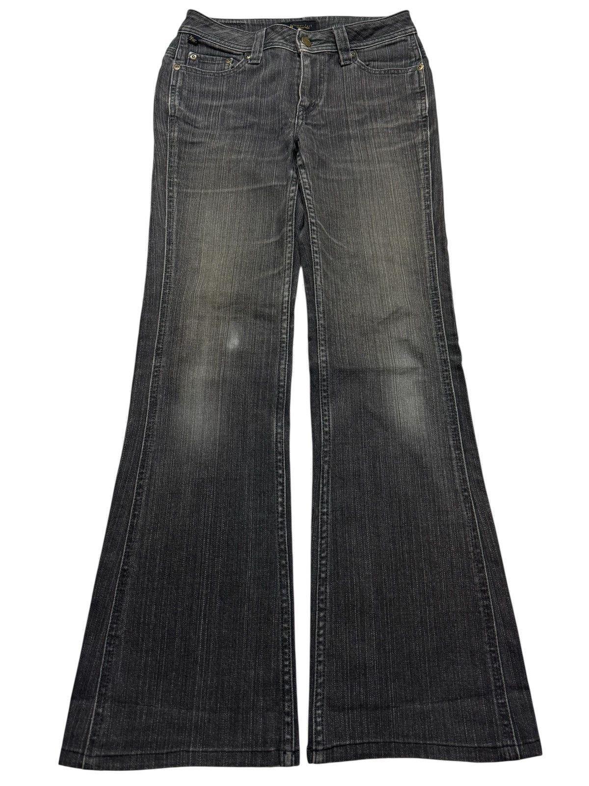 Japanese Brand 💥FLARE💥VINTAGE BOBSON MUDWASH BOOTCUT DISTRESS JEAN Size US 26 / EU 42 - 1 Thumbnail