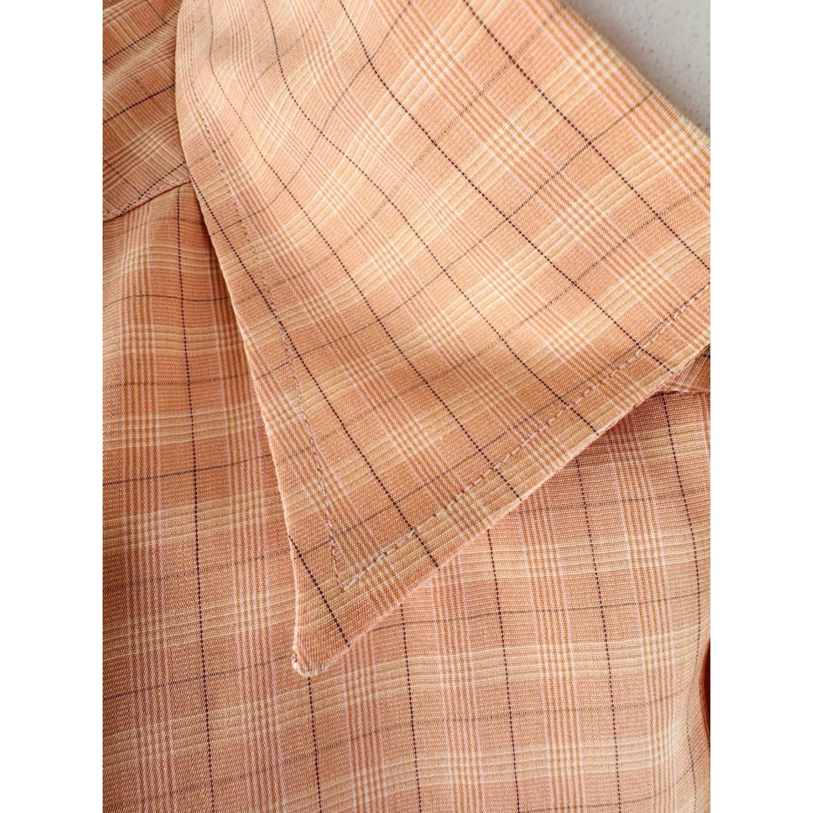 Paul Stuart PAUL STUART Italy COOPER Plaid Check Mens L Shirt EXCELLENT Size US L / EU 52-54 / 3 - 2 Thumbnail