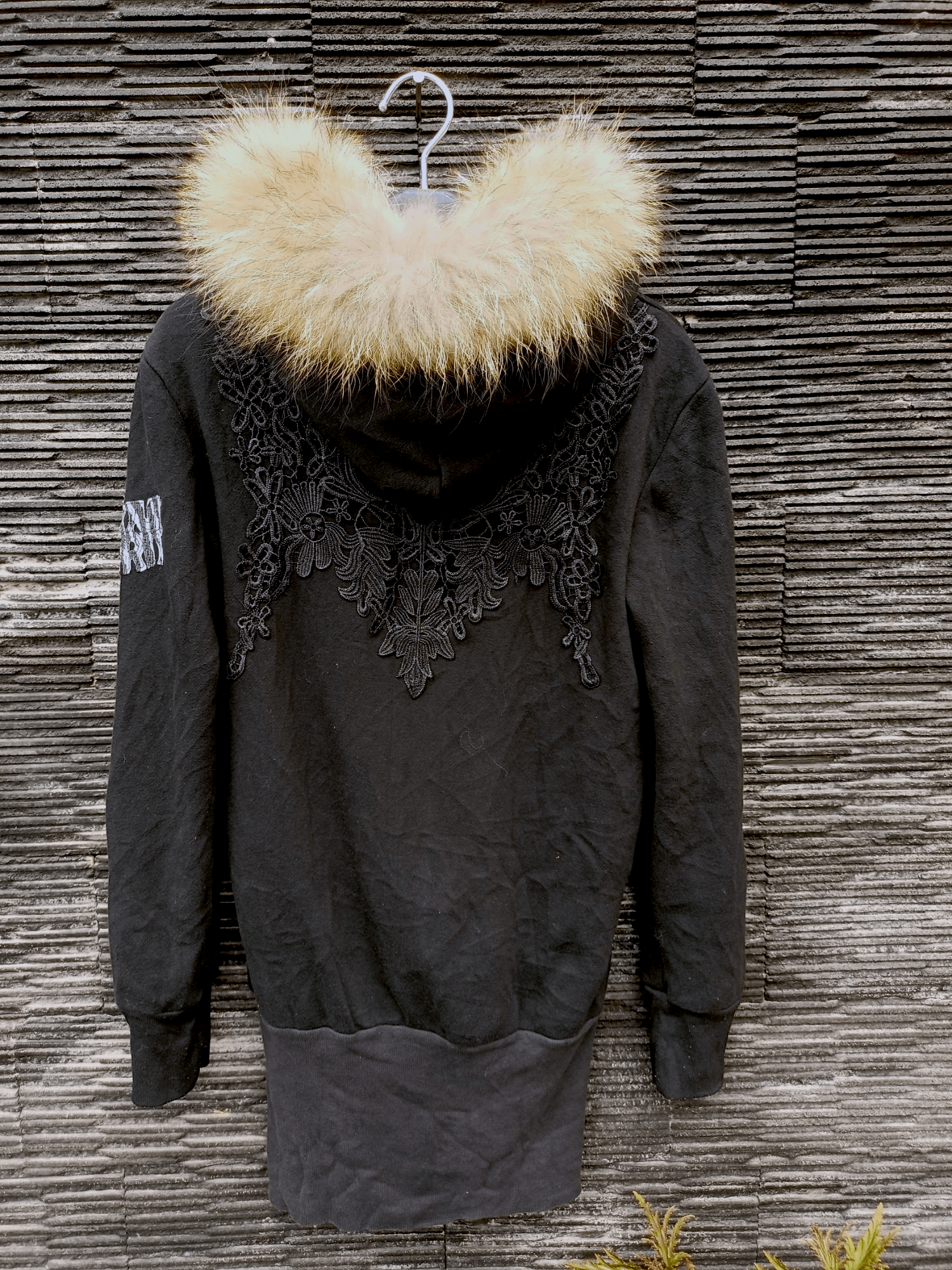 If Six Was Nine × Japanese Brand × Le Grande Bleu (L.G.B.) LO Feltics 28 Fur Hoodie ifsixwasnine lgb styled Size US M / EU 48-50 / 2 - 2 Thumbnail