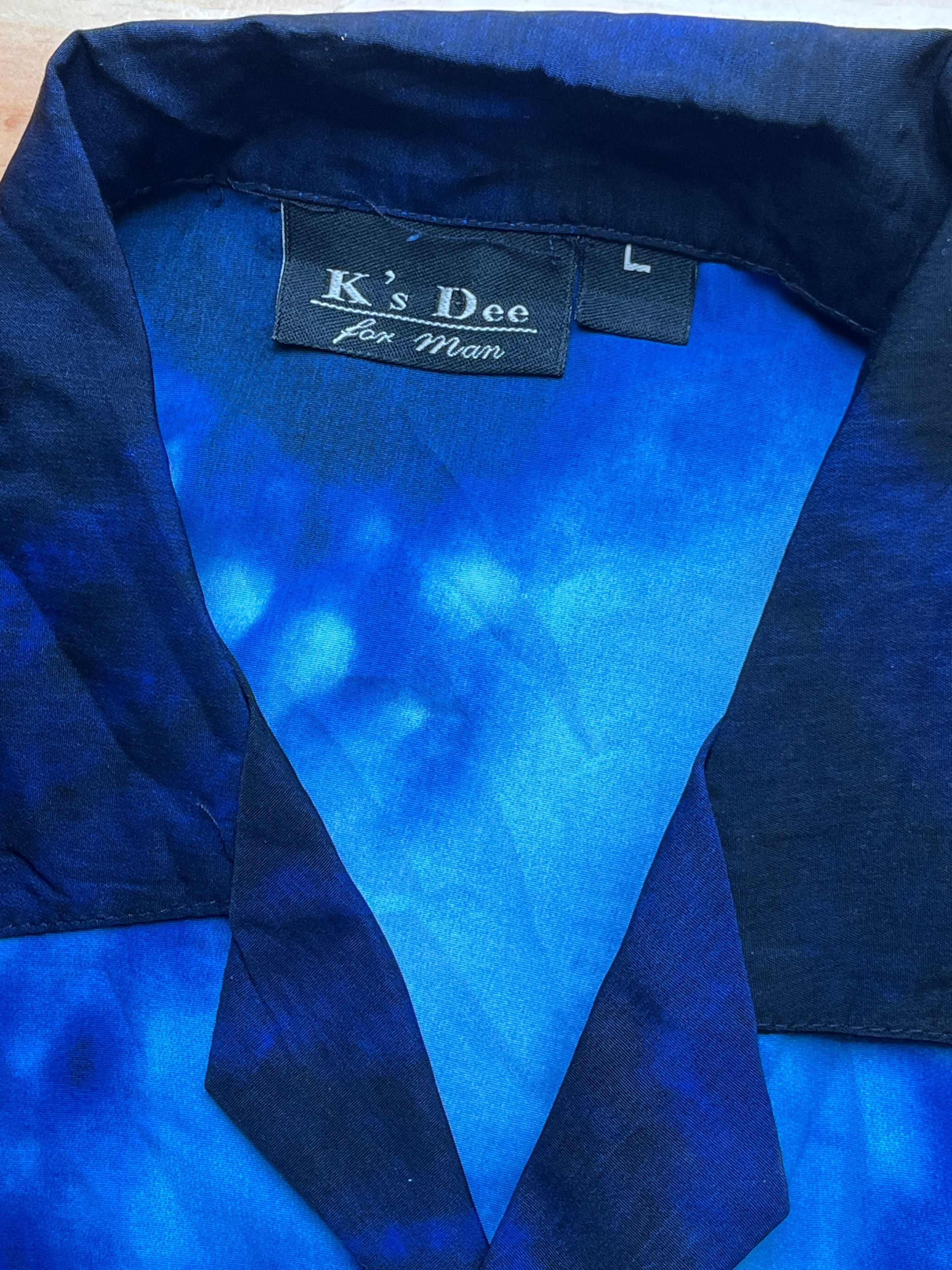 Other K's Dee For Man Samurai Anime Button-Up L Y2K Size US L / EU 52-54 / 3 - 5 Thumbnail