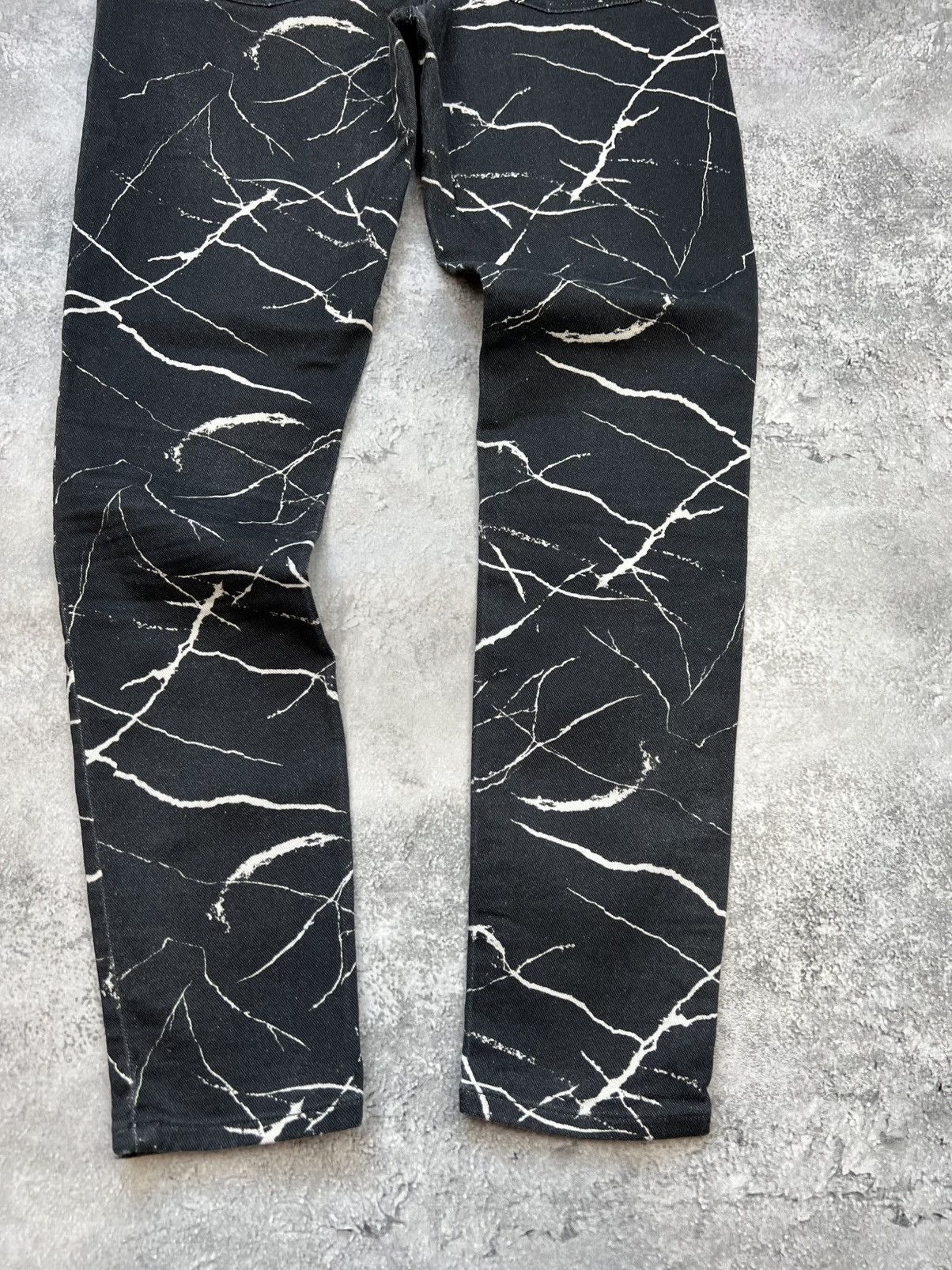 Versace Versace Black Womens Pants Jeans Denim Black Basic Size 28" / US 6 / IT 42 - 2 Thumbnail
