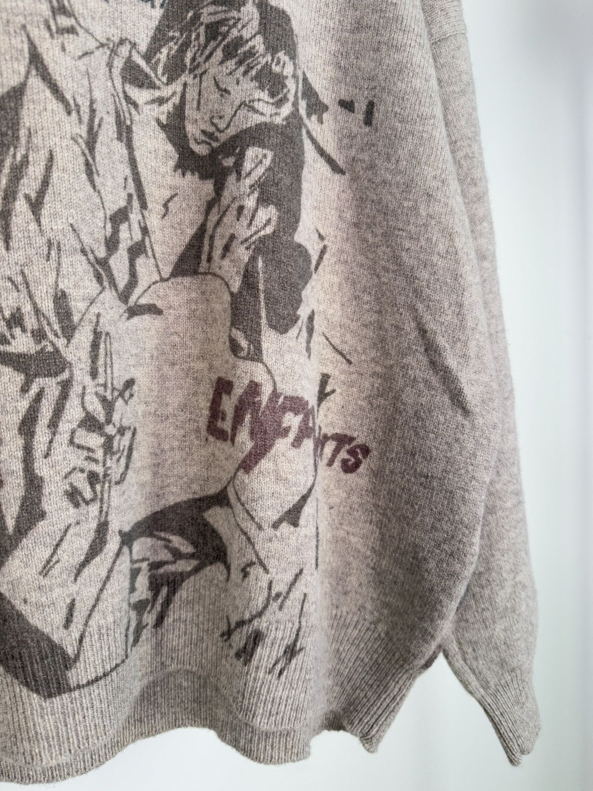 Enfants Riches Deprimes 🚭RARE🚭 FALL/WINTER 2021 “DRAMA OF OPIUM” MERINO WOOL SWEATER Size US L / EU 52-54 / 3 - 7 Thumbnail