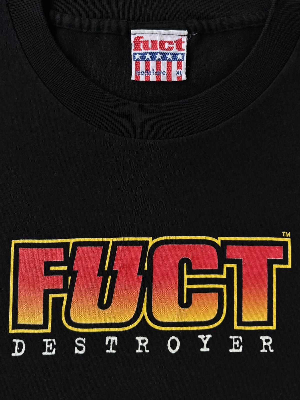 FUCT Vintage 90s Fuct Destroyer Size US XL / EU 56 / 4 - 4 Thumbnail