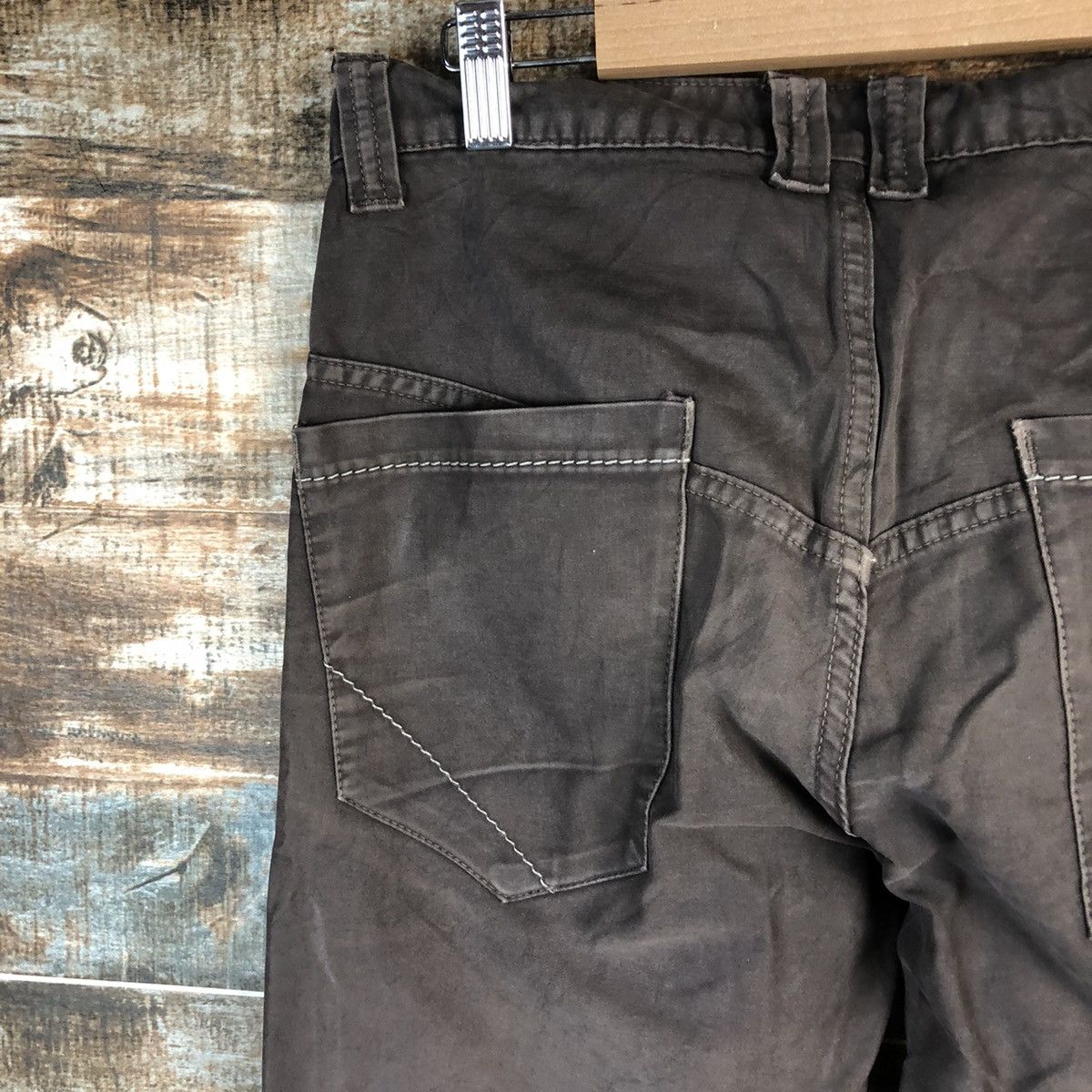 Japanese Brand Cau ooo Brown vintage Casual Pants #A1425 Size US 30 / EU 46 - 16 Thumbnail