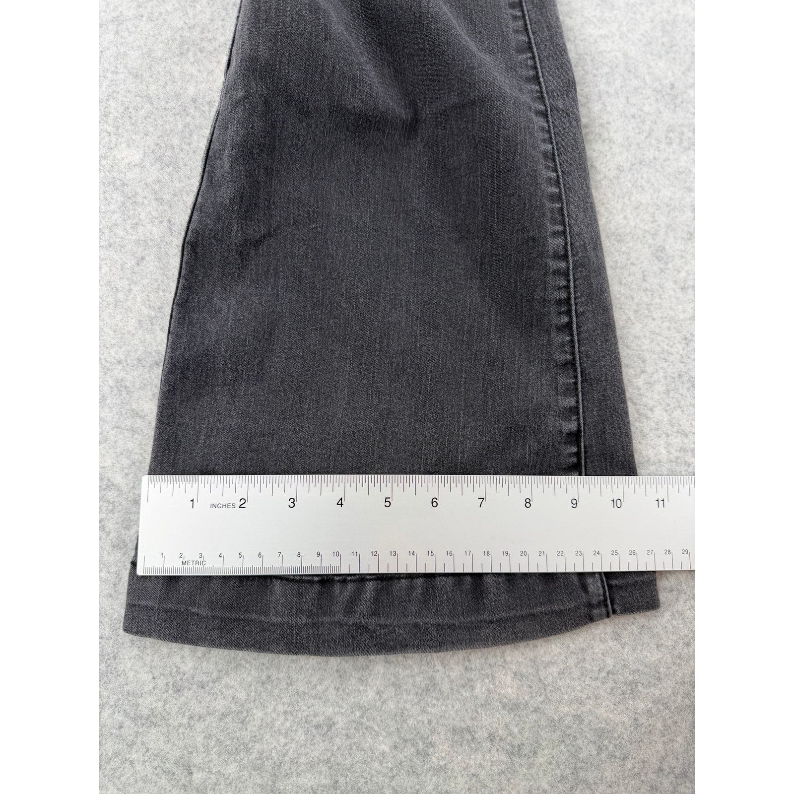 Free People Free People Penny Pull On Flare Wide Leg Boho Jeans Gray Size 30" / US 8 / IT 44 - 8 Thumbnail