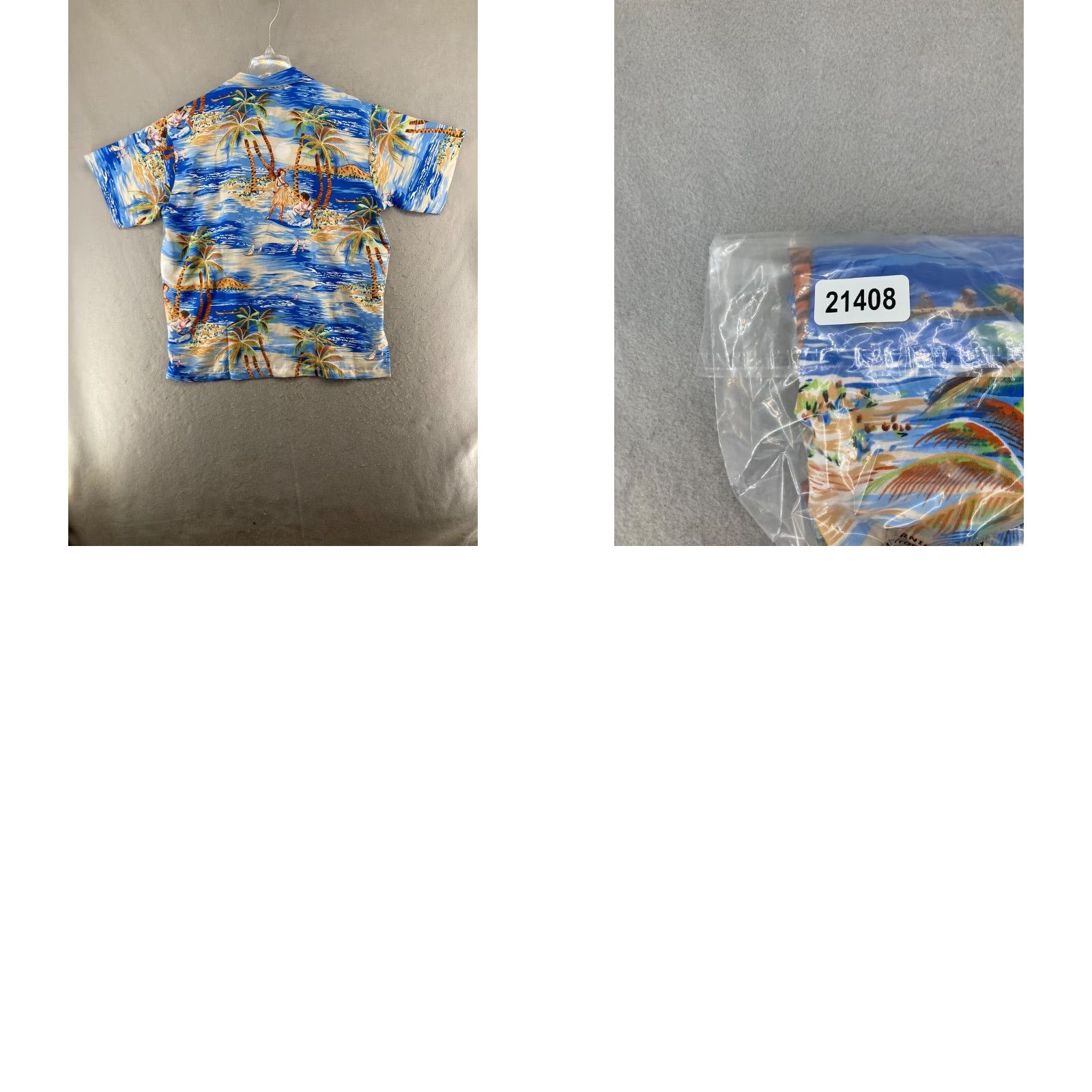 Vintage On Gear Mens Hawaiian Shirt Large Island Camp Button Up Size US L / EU 52-54 / 3 - 8 Thumbnail