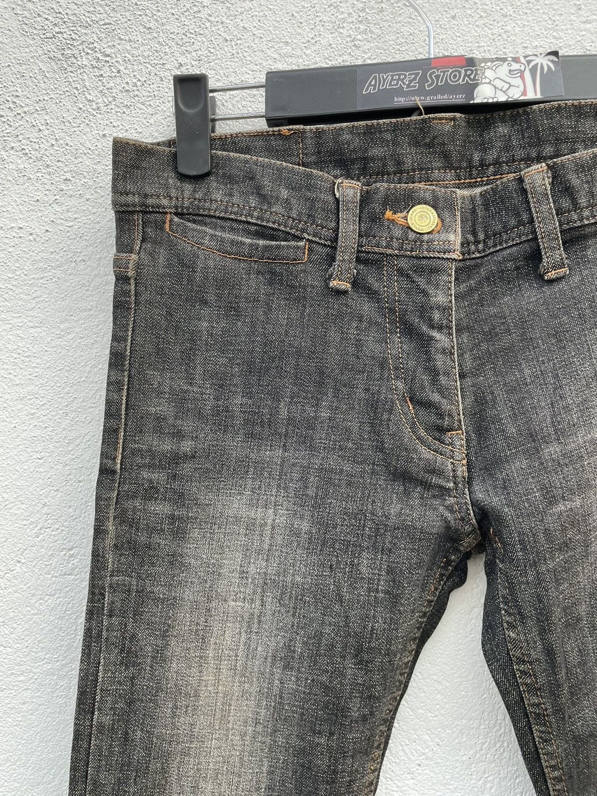 Designer × If Six Was Nine Art Petillant Interplanet Low Rise Flare Jeans Made Japan Size US 29 - 4 Thumbnail