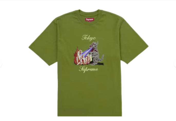 Supreme Supreme Monster Tee SS26 Light Olive XL Tokyo BN Size US XL / EU 56 / 4 - 2 Thumbnail