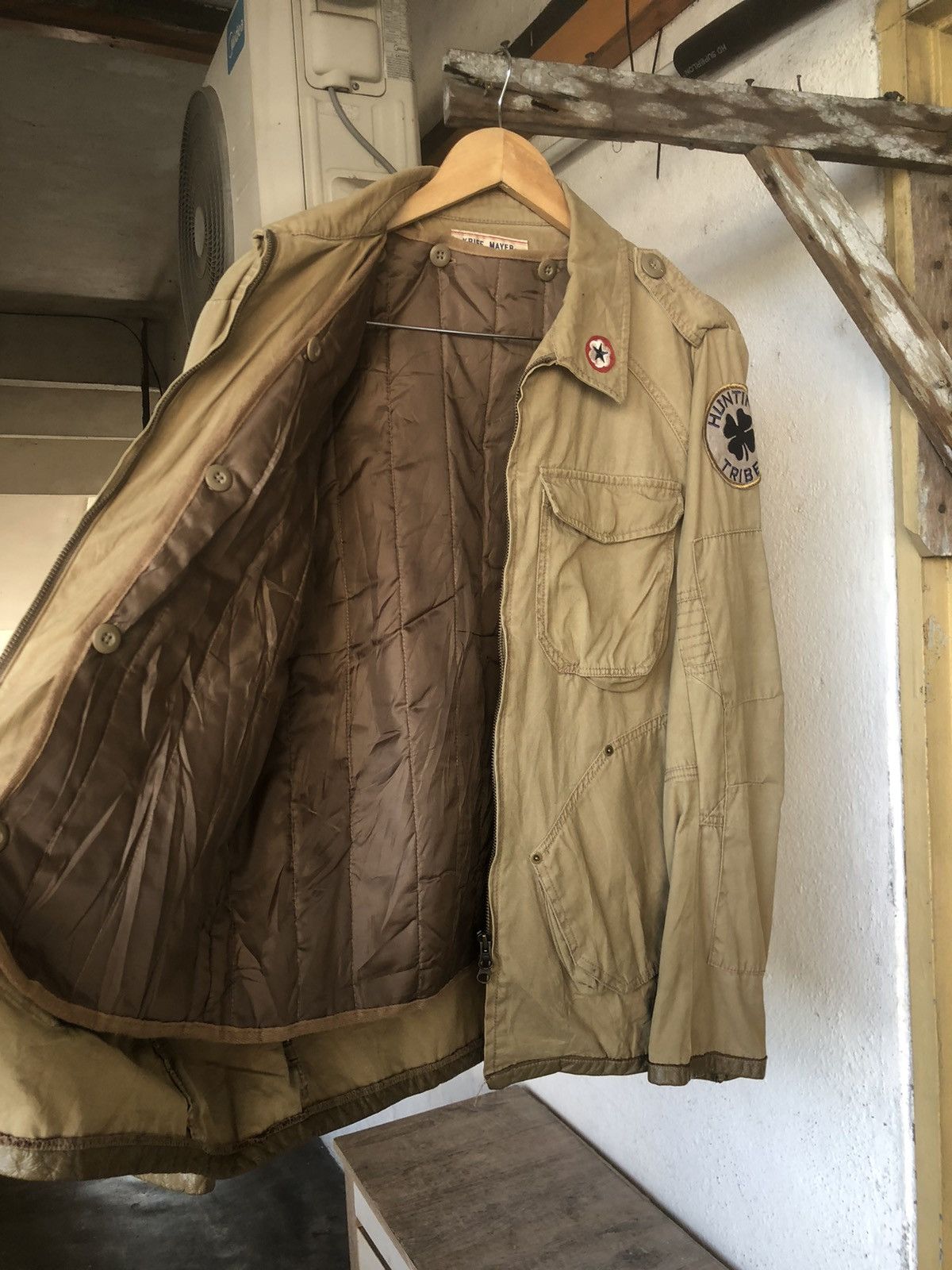 Vintage Vintage Kriff Mayer Hunting Jacket With Leather Size US M / EU 48-50 / 2 - 3 Thumbnail